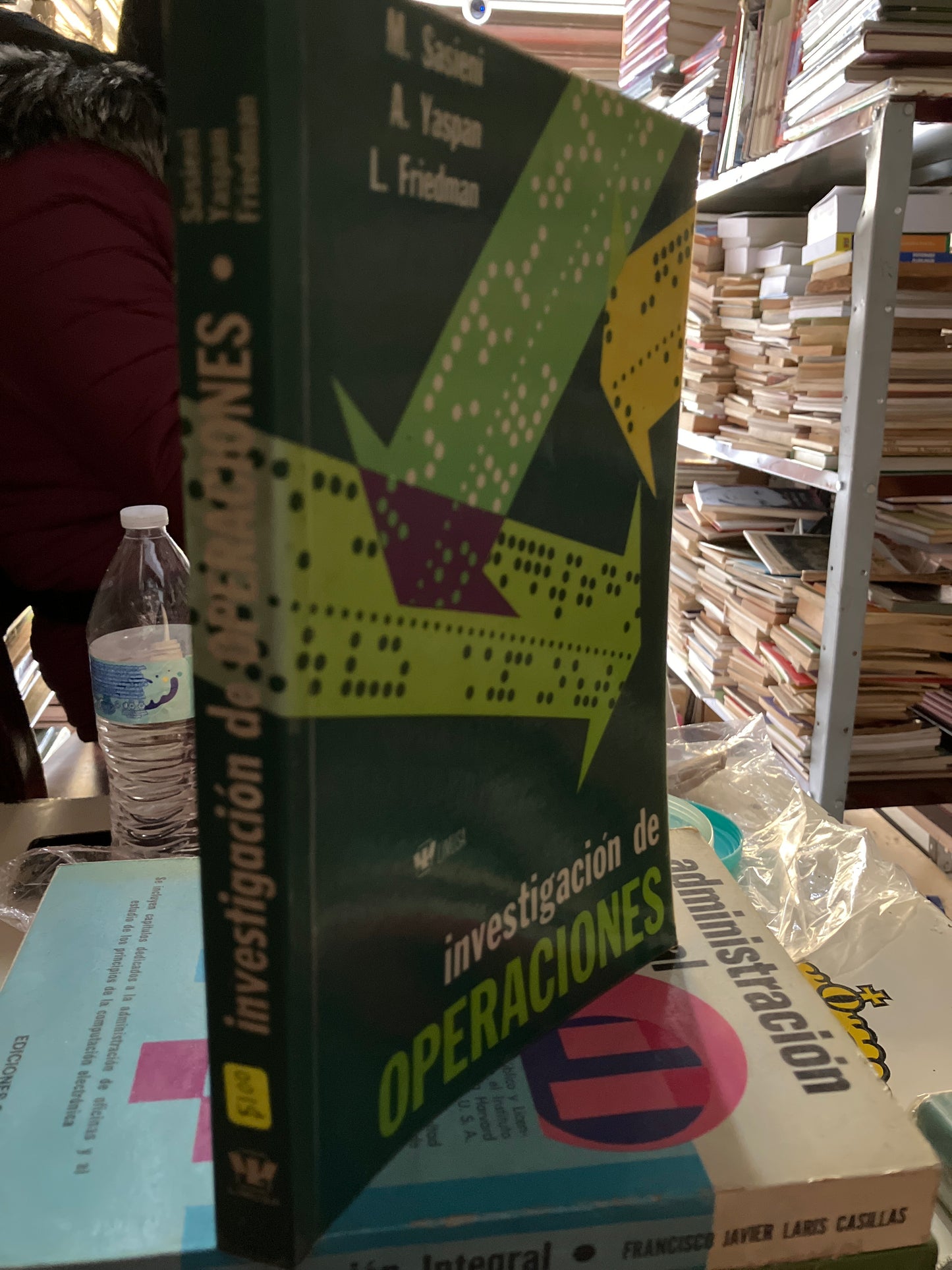 INVESTIGACIÓN DE OPERACIONES POR AUTORES VARIOS USADO ADMINISTRACIÓN LITERARIO 207