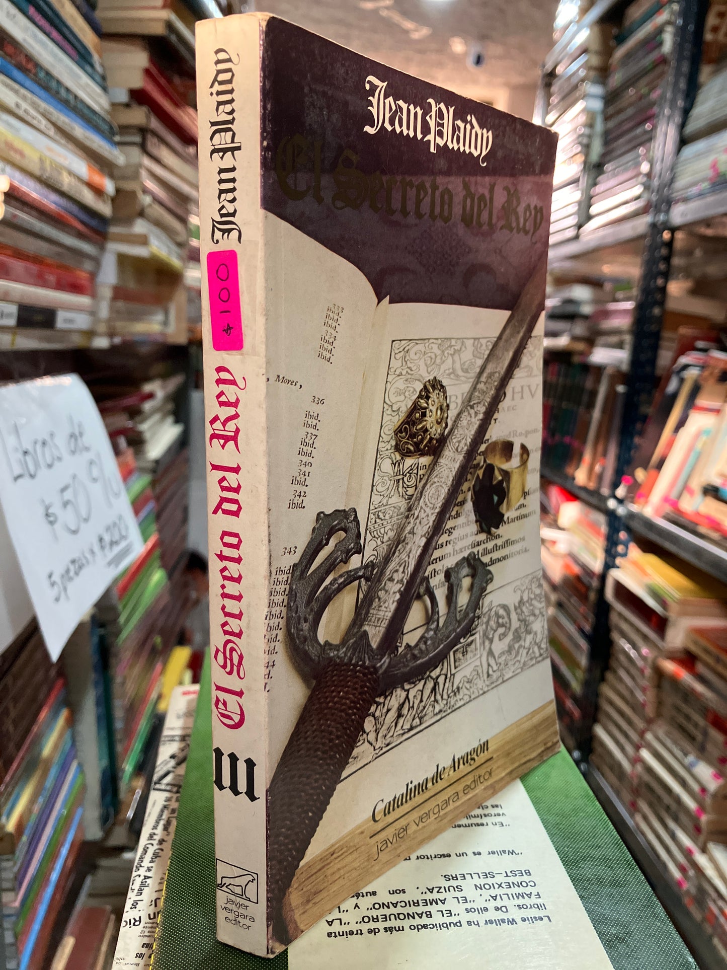 EL SECRETO DEL REY POR JEAN PLAIDY USADO NOVELAS ALDAMA