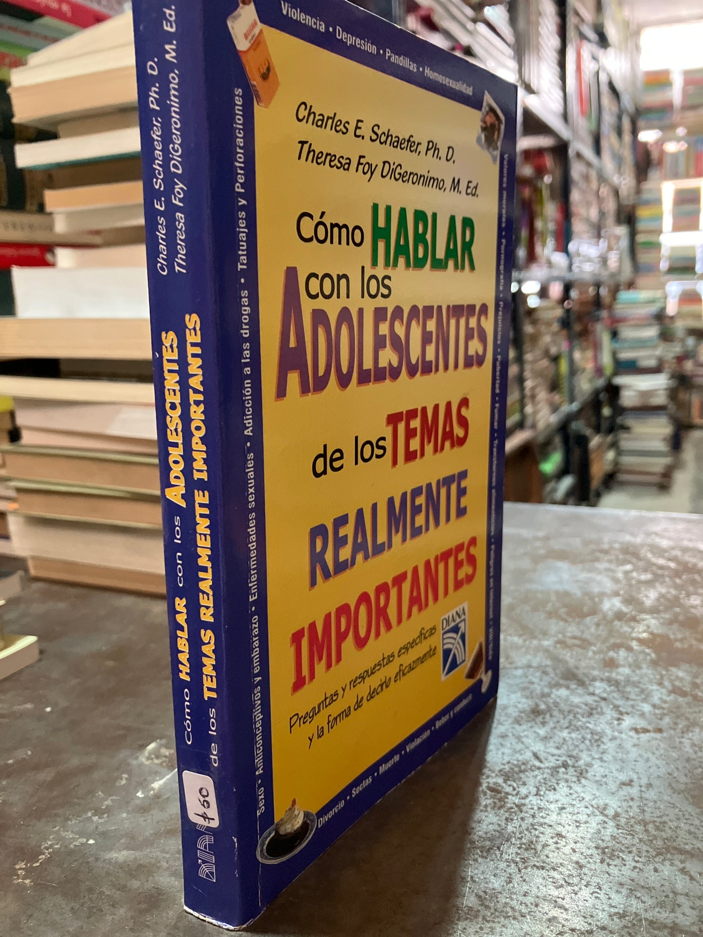 COMO HABLAR CON LOS ADOLESCENTES DE LOS TEMAS REALMENTE IMPORTANTES POR AUTORES VARIOS USADO PSICOLOGÍA ALDAMA