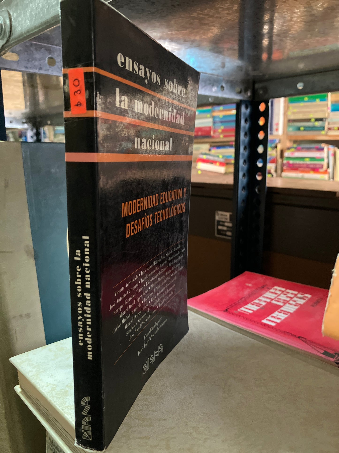 ENSAYOS SOBRE LA MODERNIDAD NACIONAL POR VICENTE ARREDONDO USADO EDUCACION ALDAMA