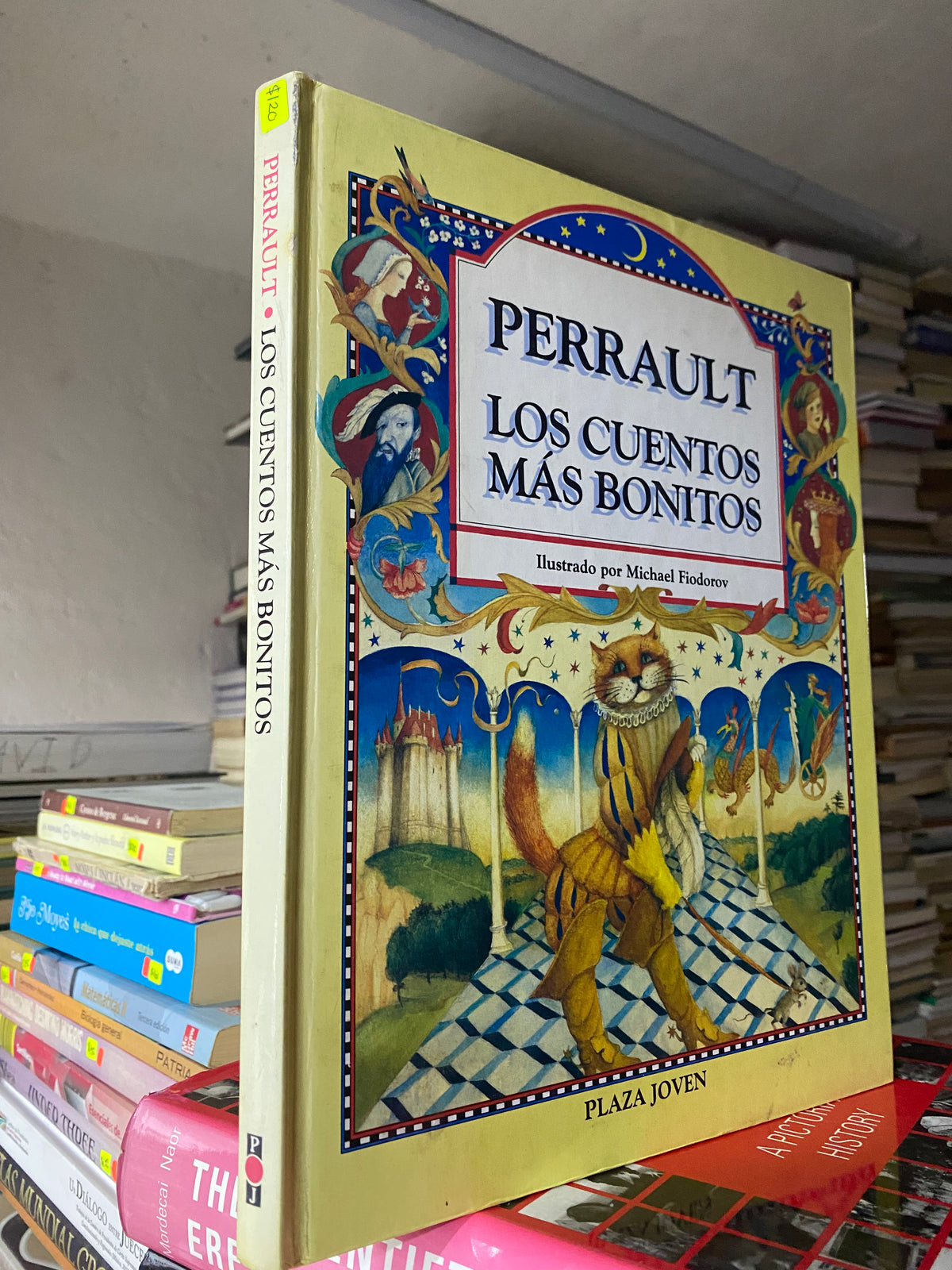 PERRAULT LOS CUENTOS MAS BONITOS MICHAEL FIODOROV USADO INFANTIL JUAREZ 515