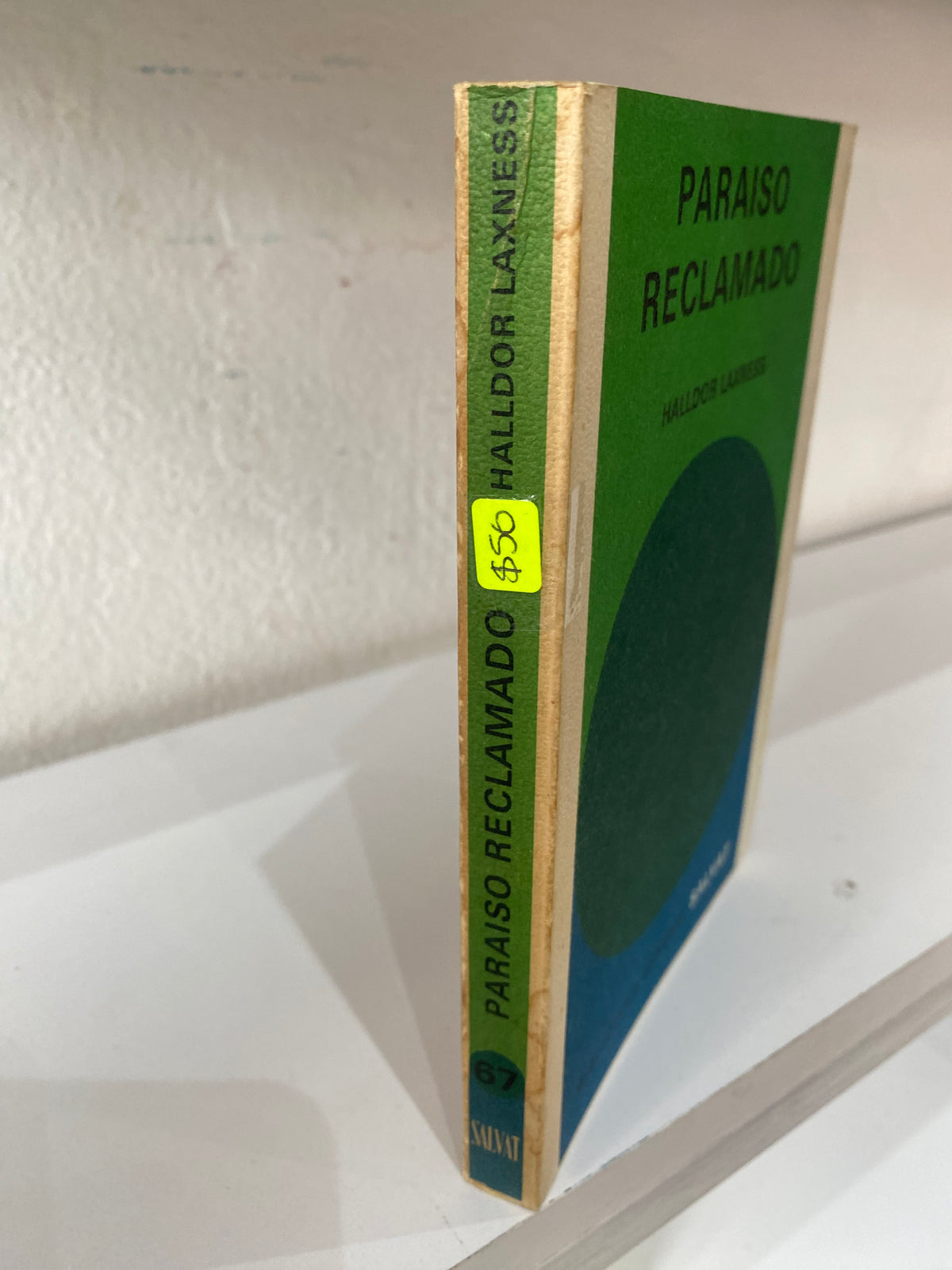 PARAISO RECLAMADO HALLDOR LAXNESS USADO NOVELAS JUAREZ 515