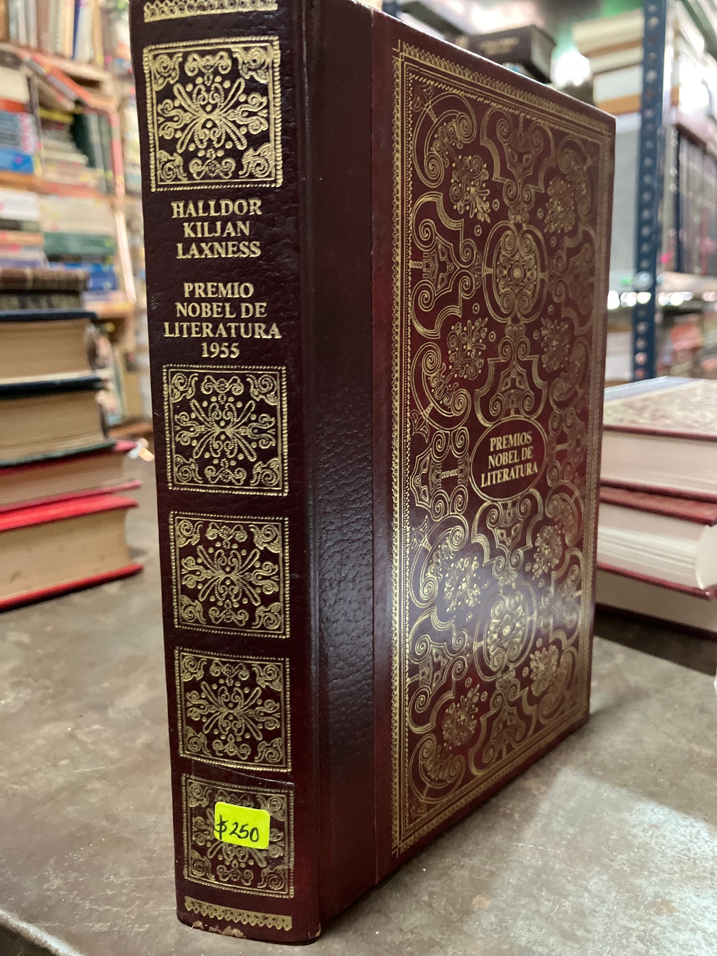 CAMPANAS DE ISLANDIA PREMIO NOBEL DE LITERATURA 1955 POR HALLDOR KILJAN LAXNESS USADO NOVELAS ALDAMA