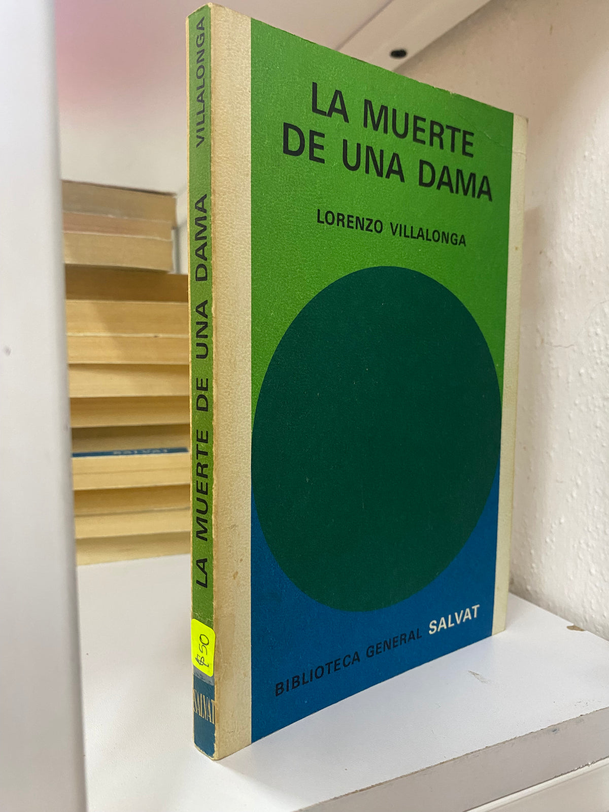 LA MUERTE DE UNA DAMA LORENZO VILLALONGA USADO NOVELAS JUAREZ 515