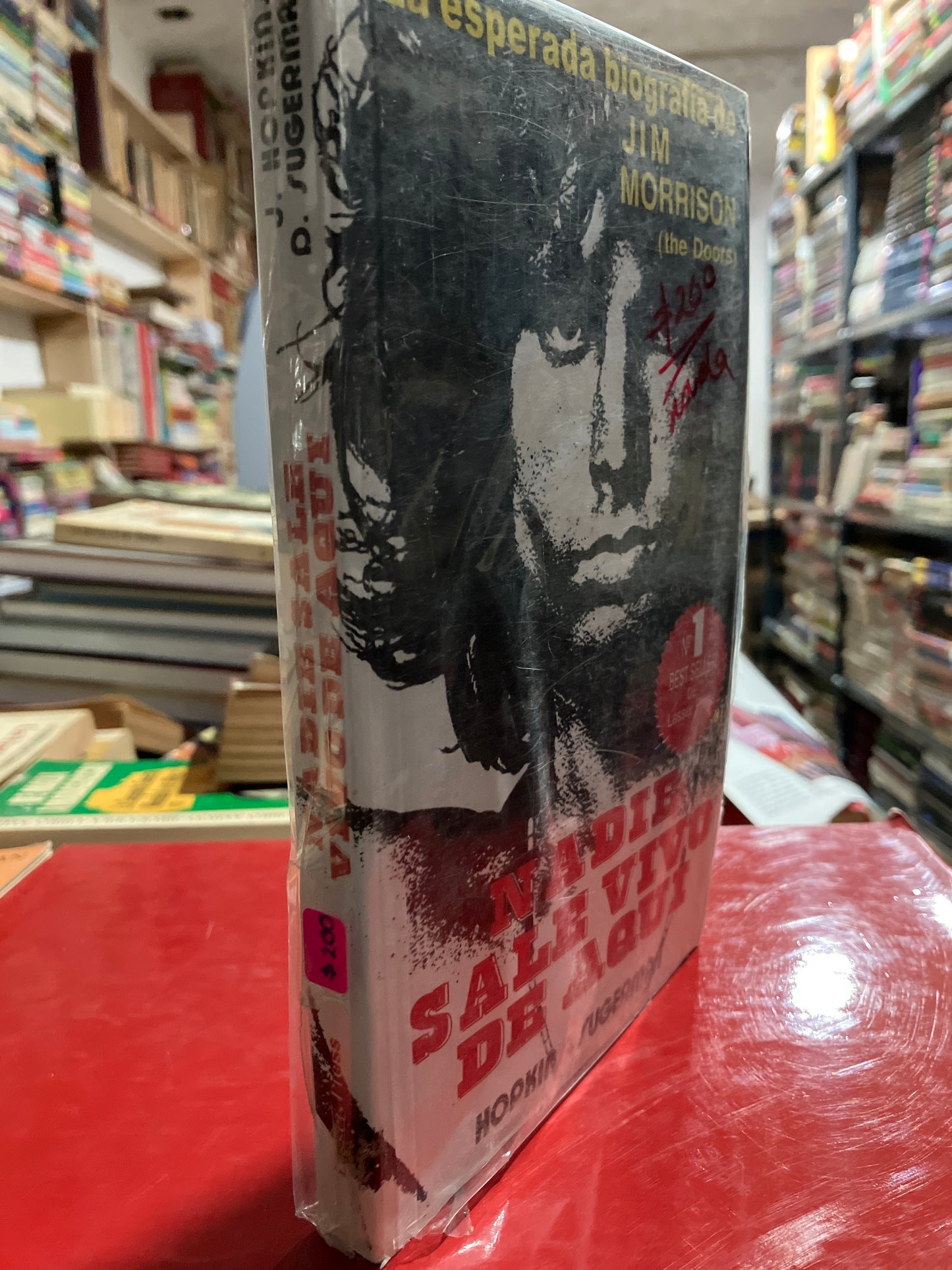 NADIE SALE VIVO DE AQUÍ POR J HOPKINS USADO NOVELA ALDAMA