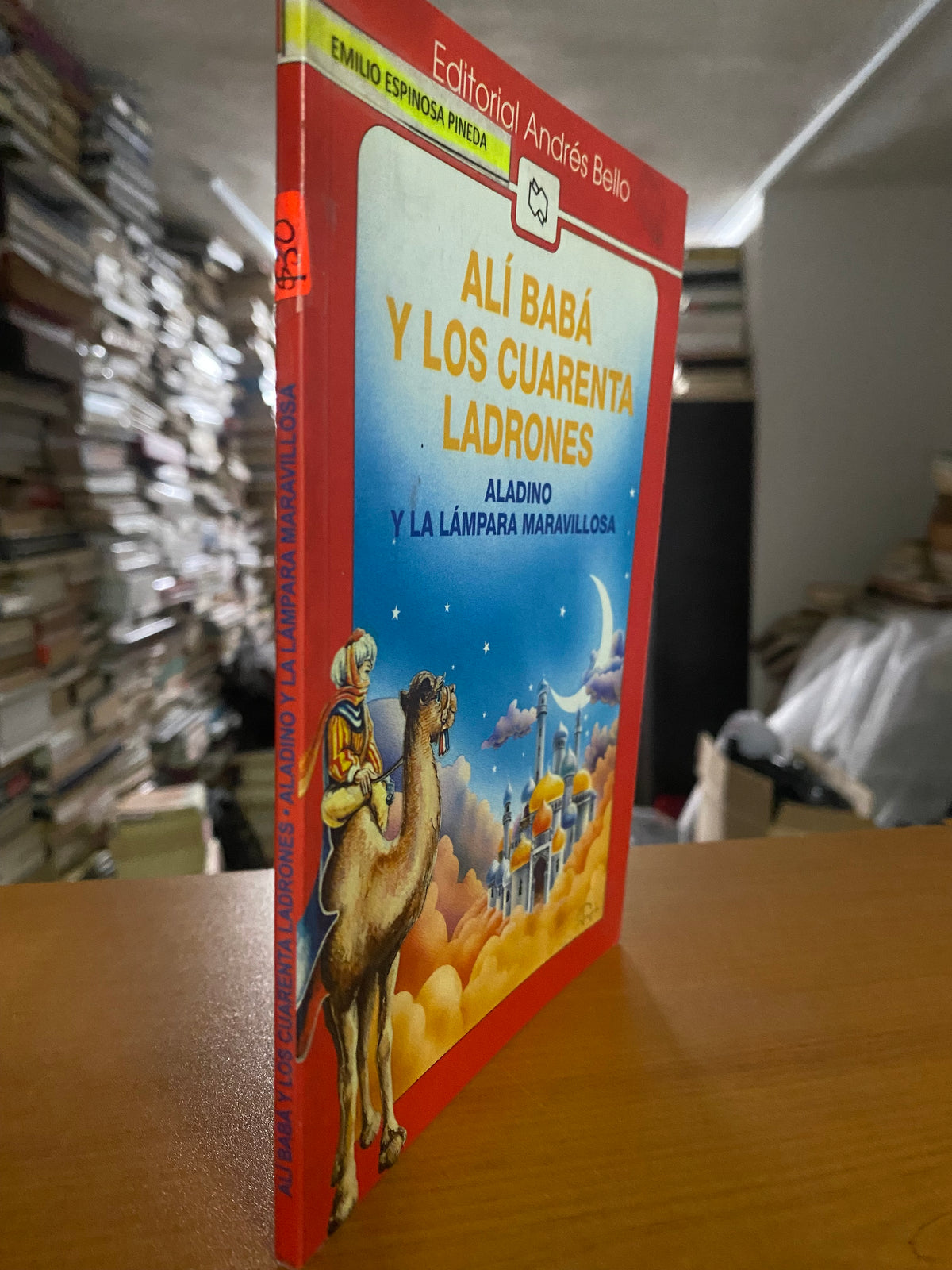 ALIBABA Y LOS CUARENTA LADRONES ALADINO Y LA LAMPARA MARAVILLOSA USADO INFANTIL JUAREZ 515