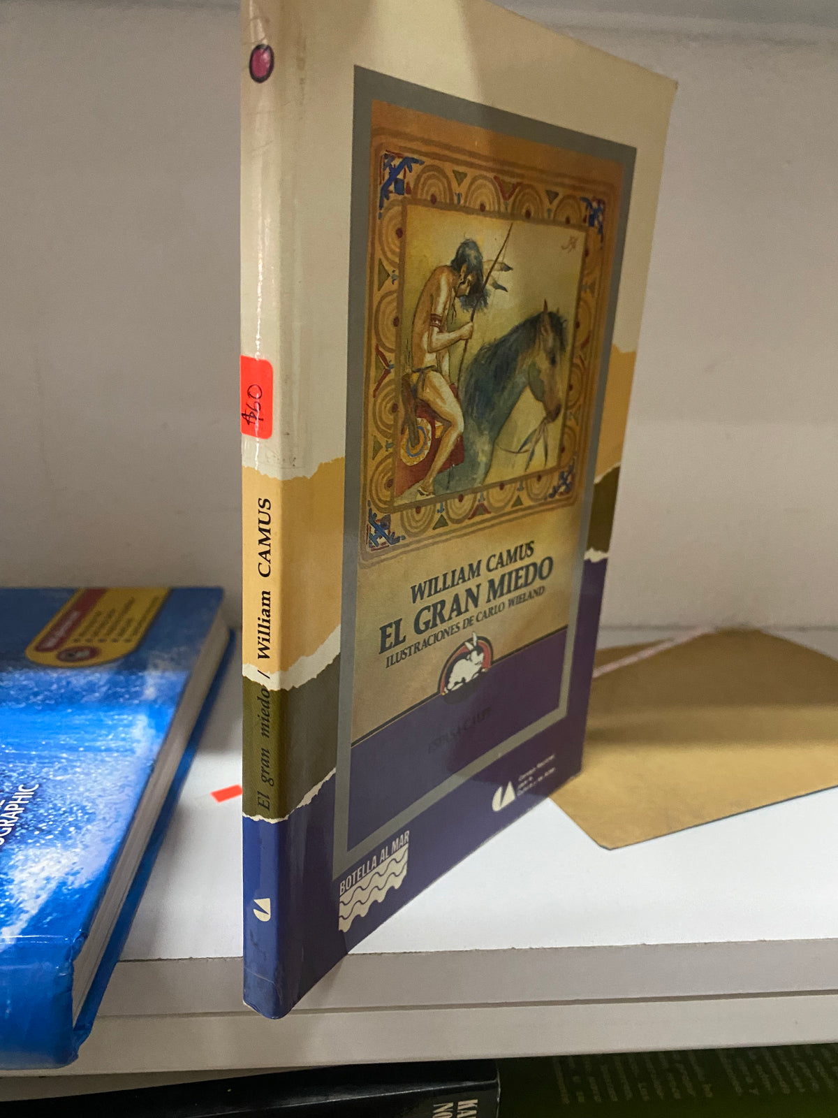 WILLIAM CAMUS EL GRAN MIEDO USADO NOVELA JUAREZ 515