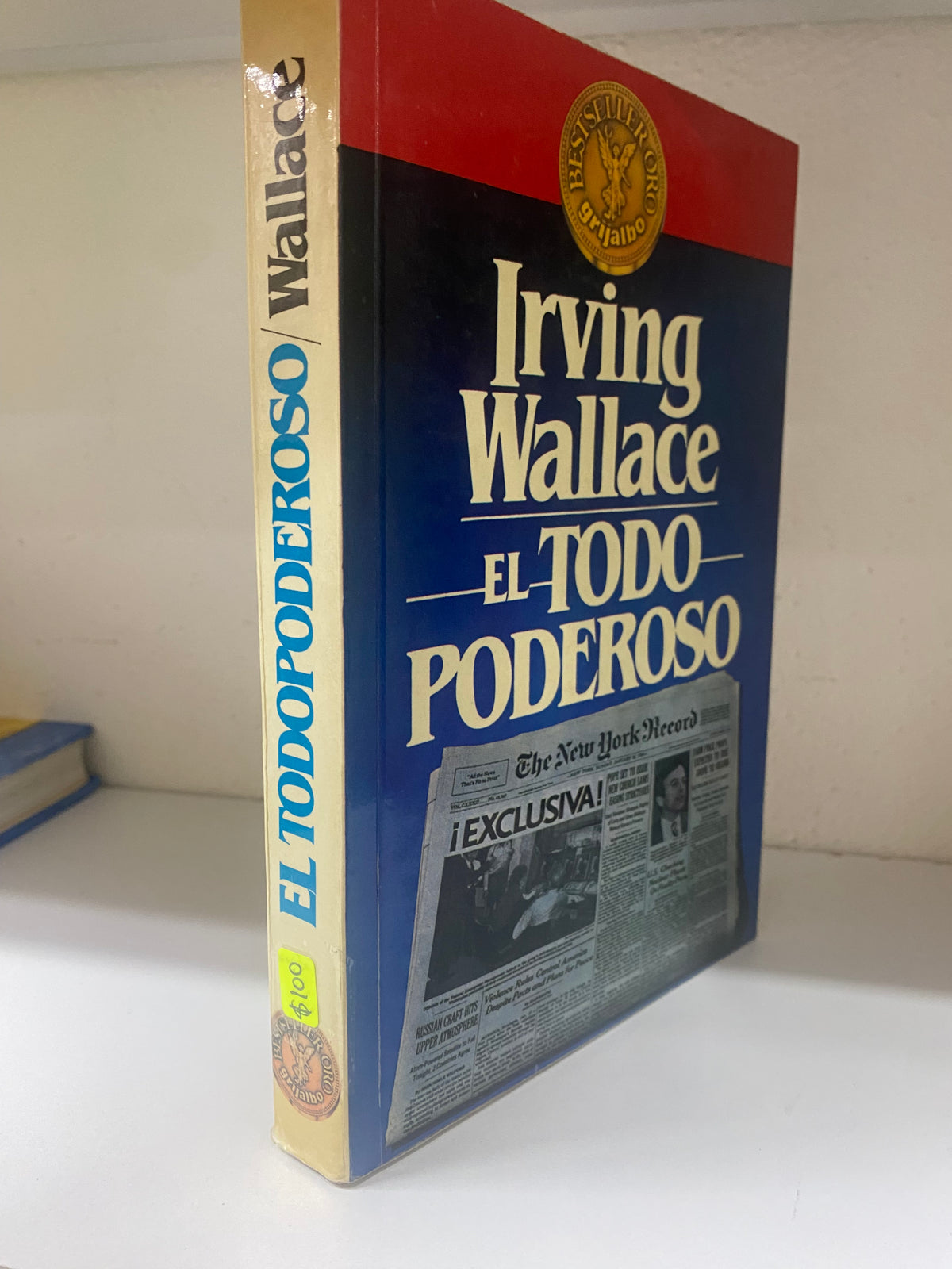 IRVING WALLACE EL TODO PODEROSO USADO NOVELA JUAREZ 515