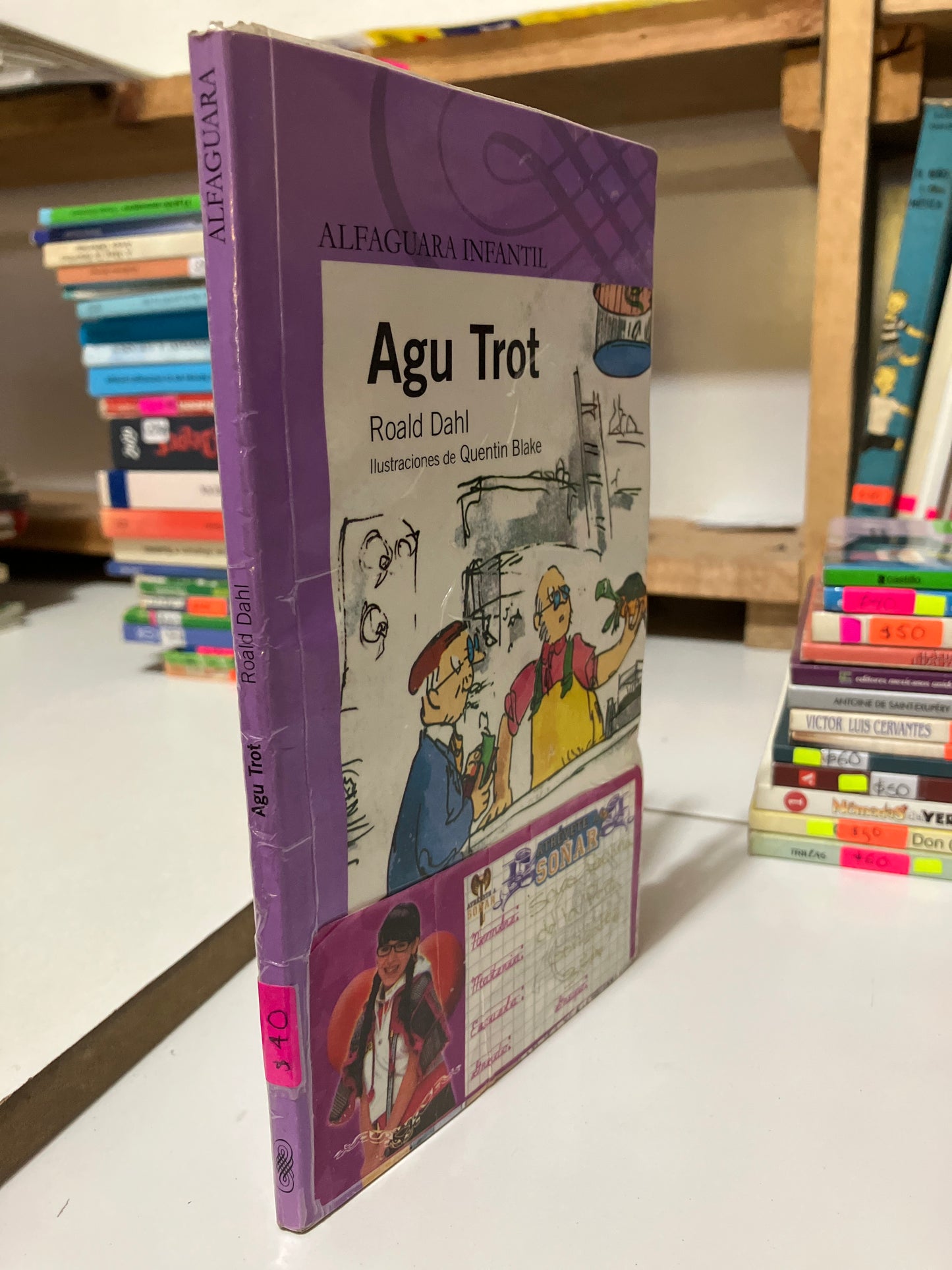 AGU TROT POR ROALD DAHL USADO INFANTILES JUAREZ