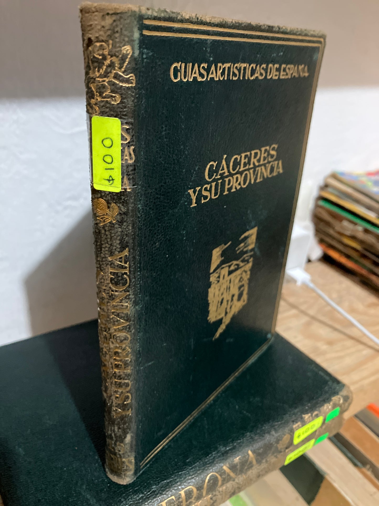 CÁCERES Y SU PROVINCIA 1954 POR MIGUEL A ORTI BELMONTE USADO ANTIGUOS JUAREZ