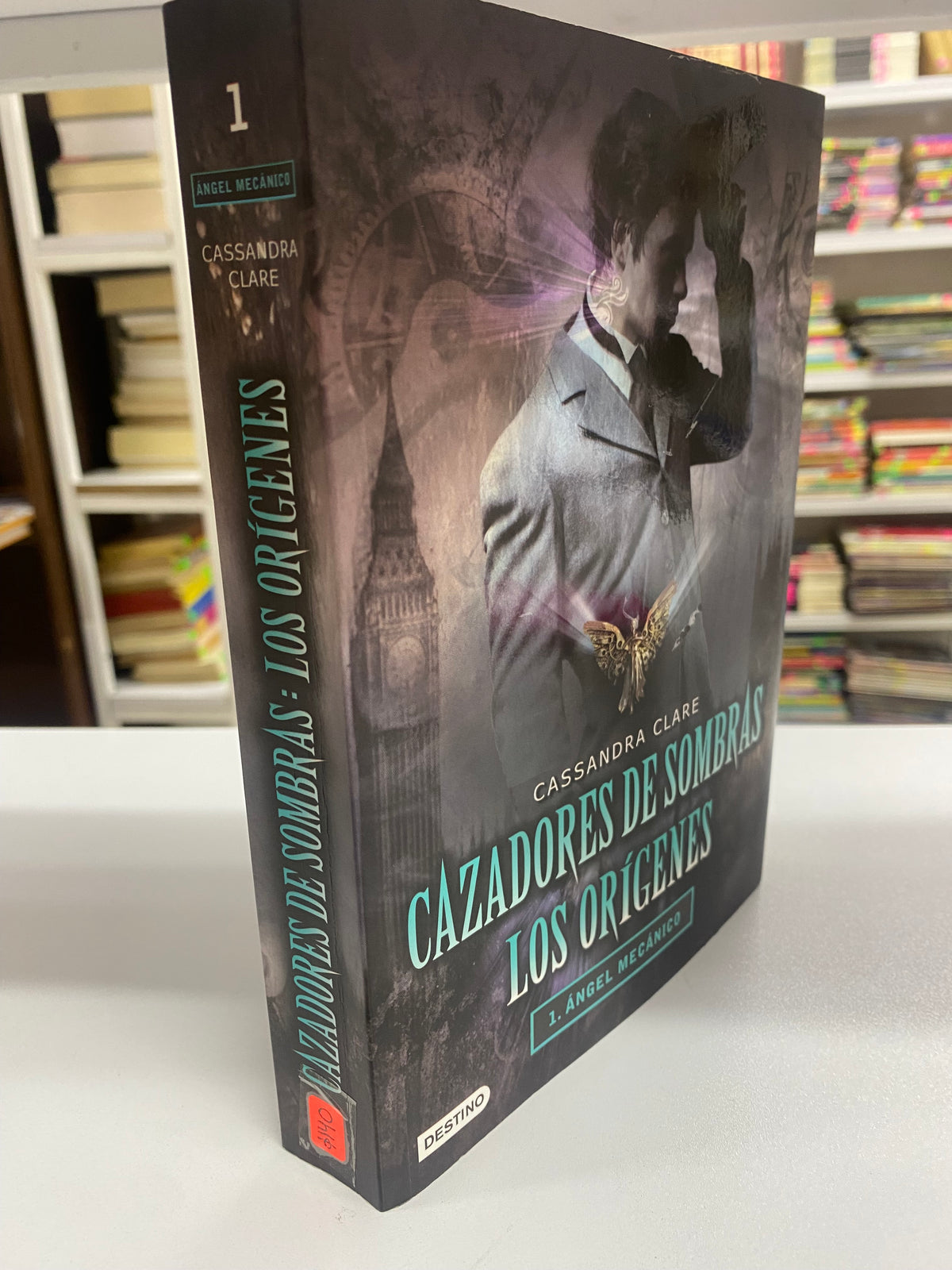 CAZADORES DE SOMBRAS LOS ORIGENES 1 ANGEL MECANICO CASSANDRA CLARE USADO NOVELA JUAREZ 515