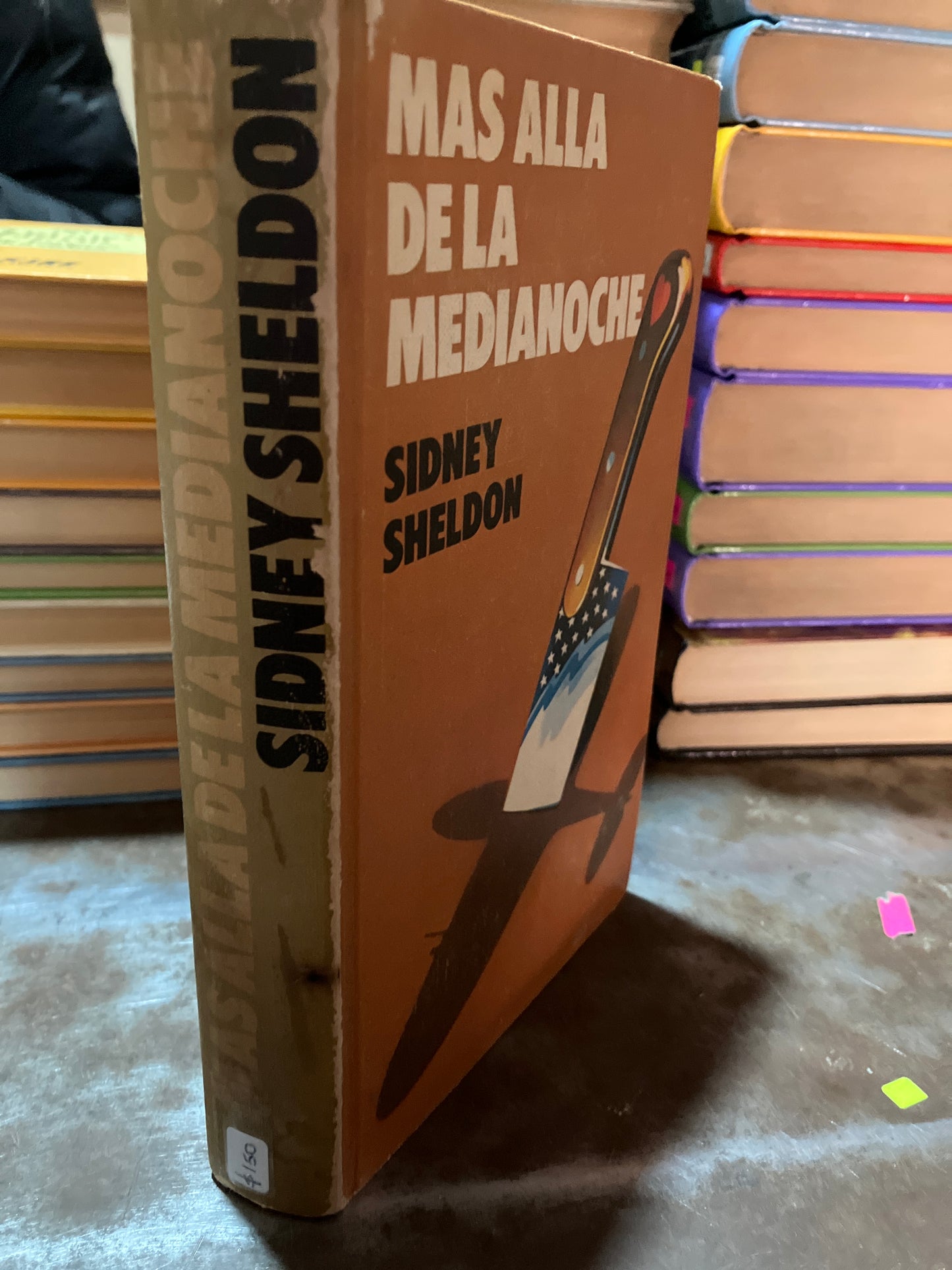 MÁS ALLÁ DE LA MEDIANOCHE POR SIDNEY SHELDON USADO NOVELAS ALDAMA