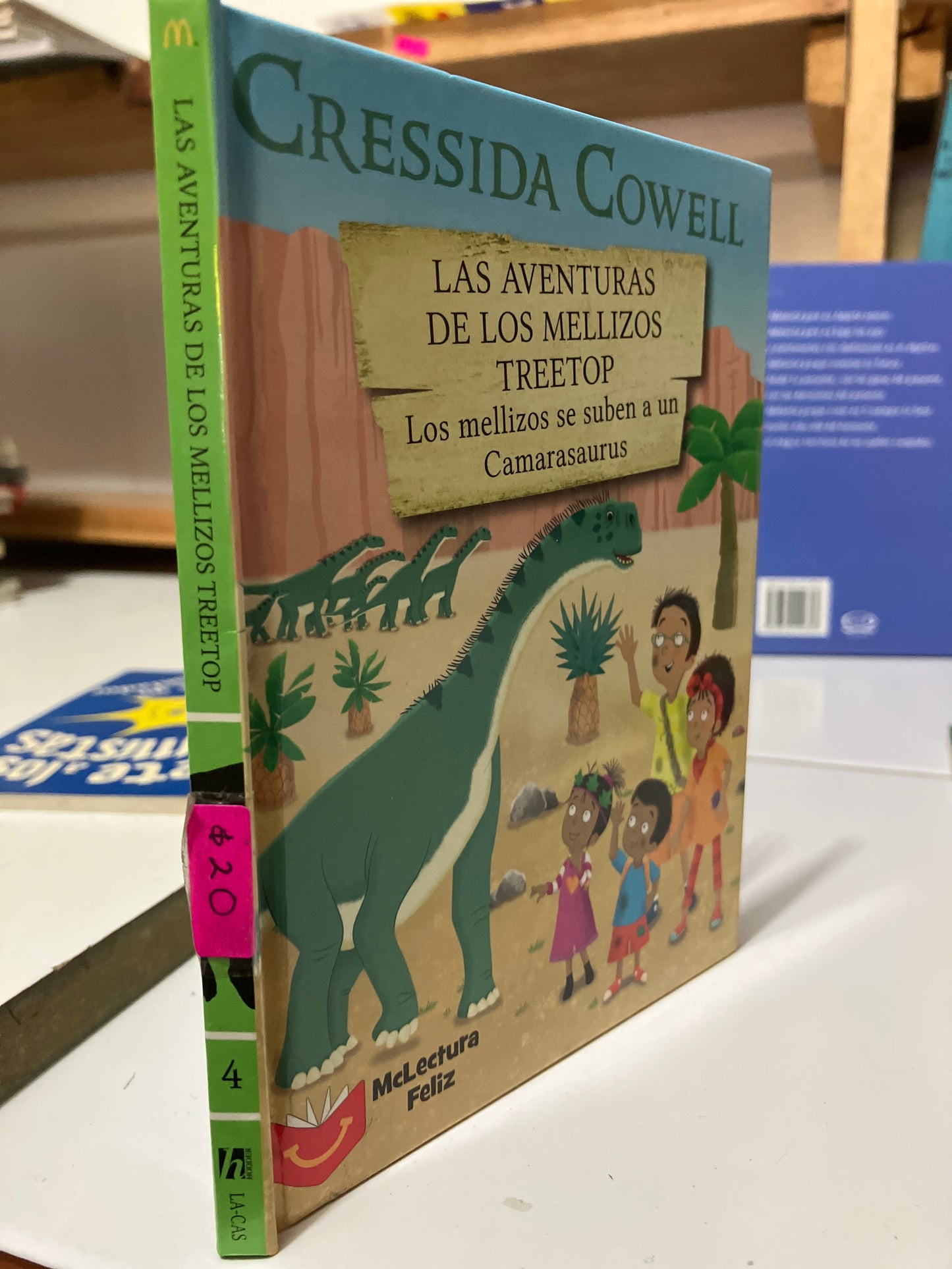 LAS AVENTURAS DE LOS MELLIZOS TREETOP POR CRESSIDA COWELL USADO INFANTILES JUAREZ