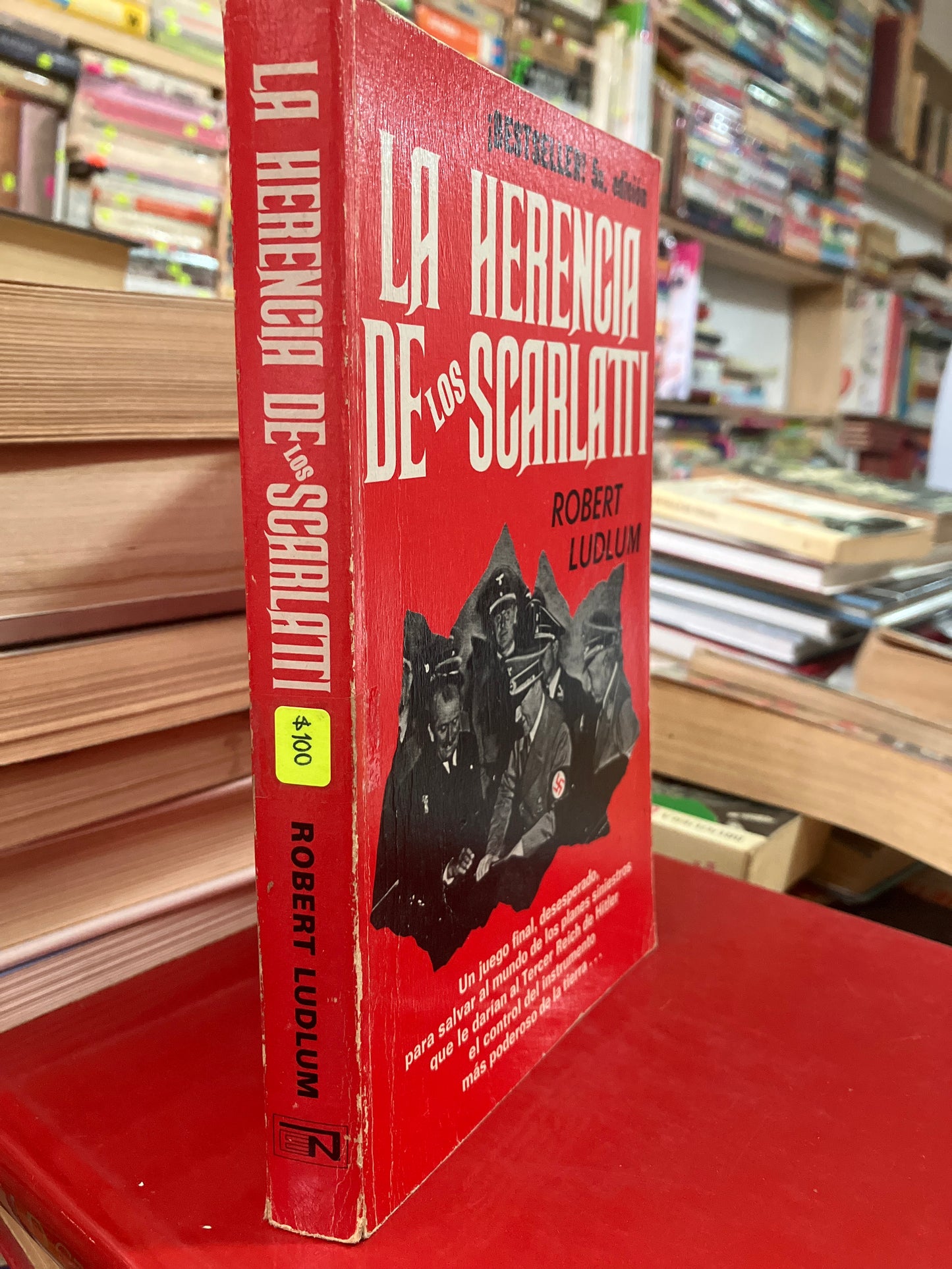 LA HERENCIA DE LOS SCARLATTI POR ROBERT LUDLUM USADO NOVELA ALDAMA