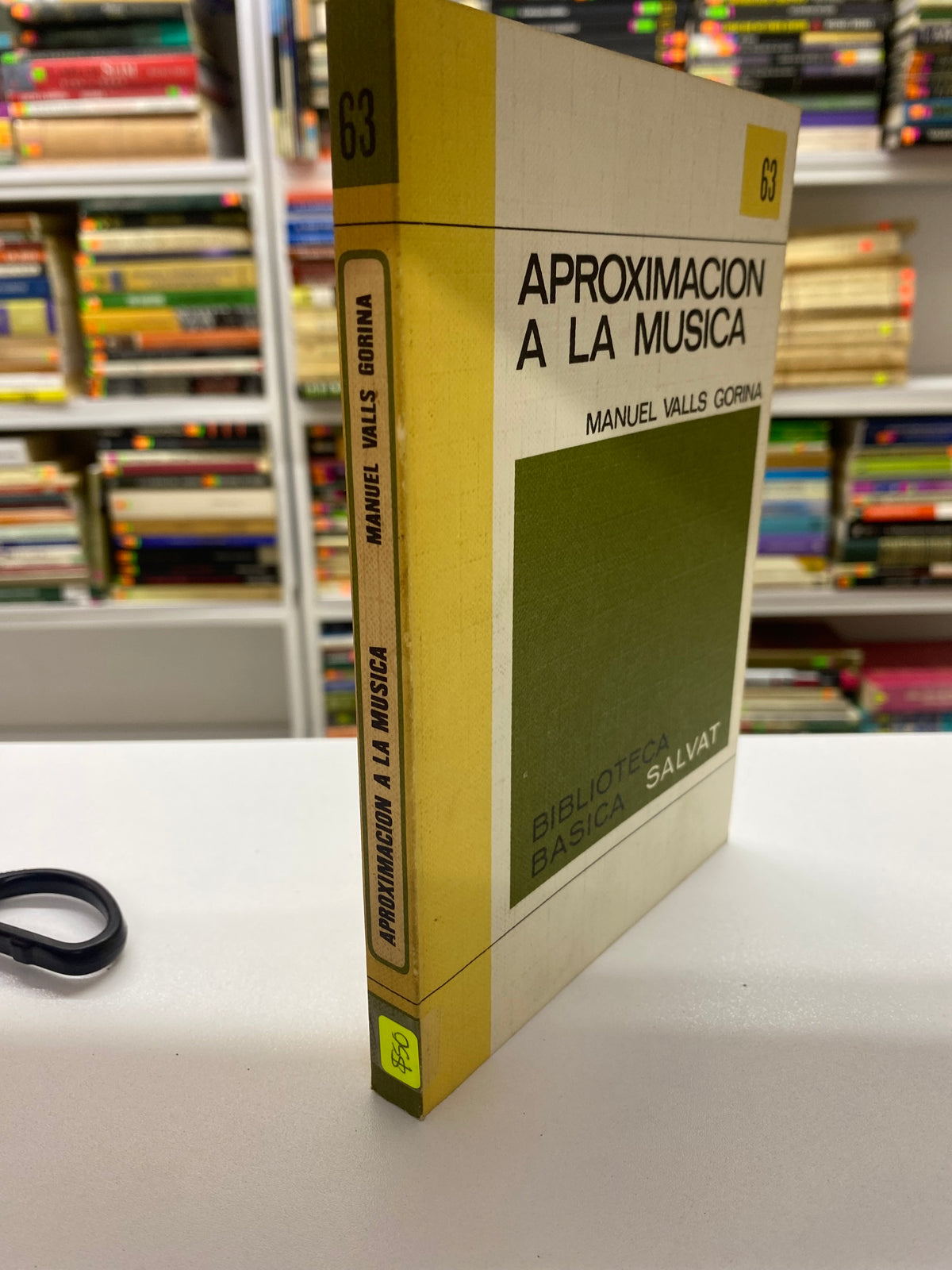 APROXIMACION A LA MUSICA MANUEL VALLS GORINA USADO NOVELAS JUAREZ 515