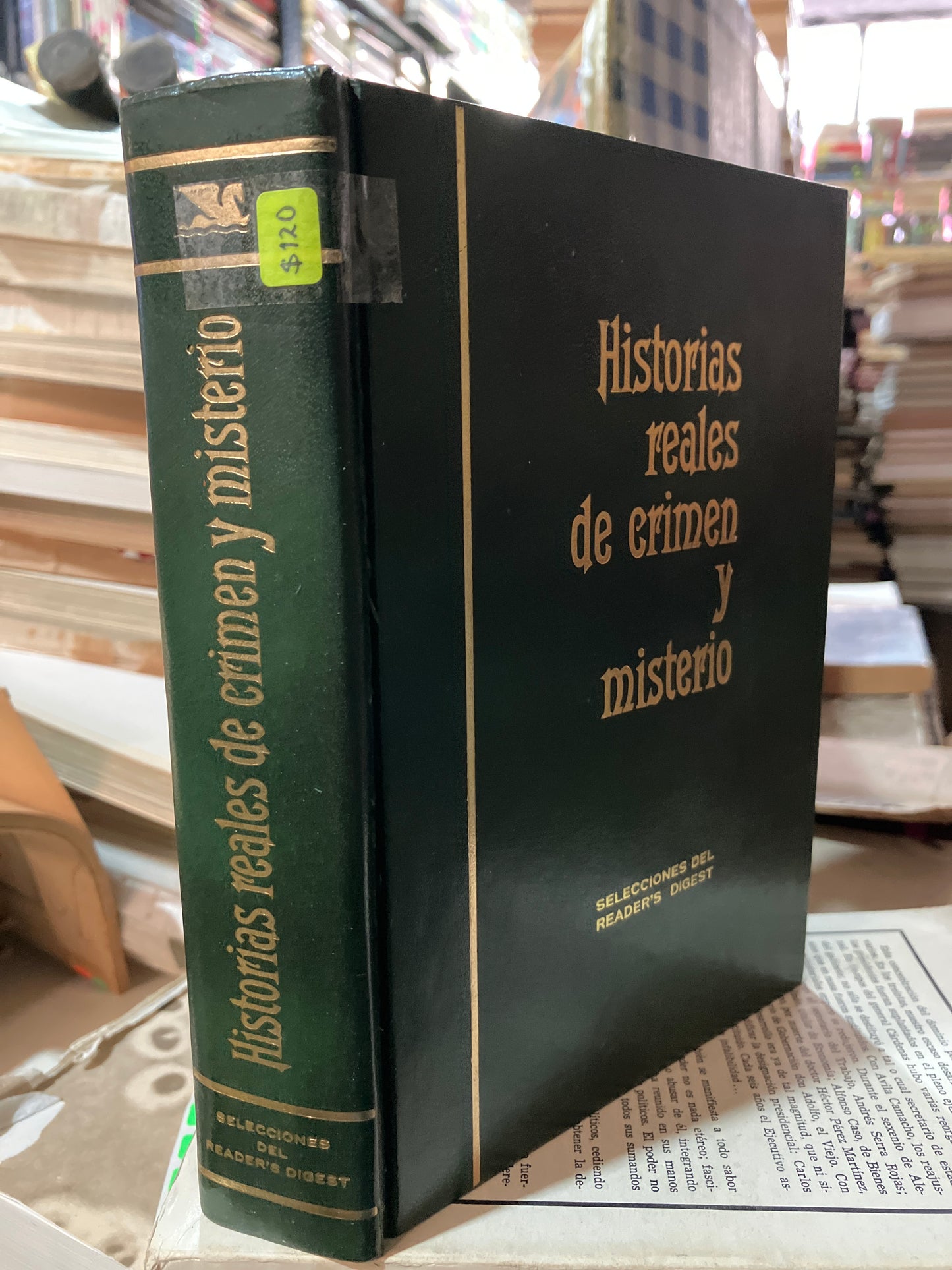 HISTORIAS REALES DE CRIMEN Y MISTERIO 1964 POR AUTORES VARIOS USADO ANTIGUOS ALDAMA