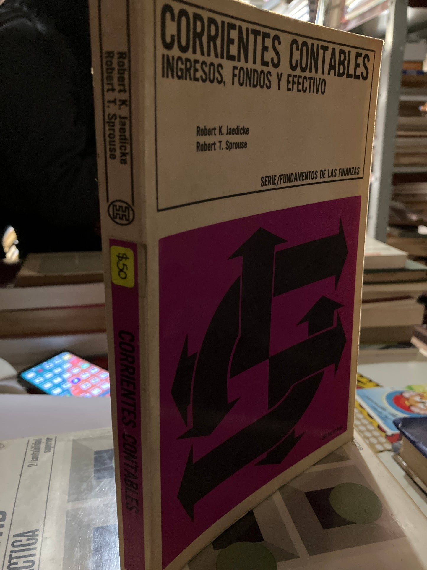 CORRIENTES CONTABLES POR ROBERT K JAEDICKE USADO ADMINISTRACIÓN LITERARIO 207