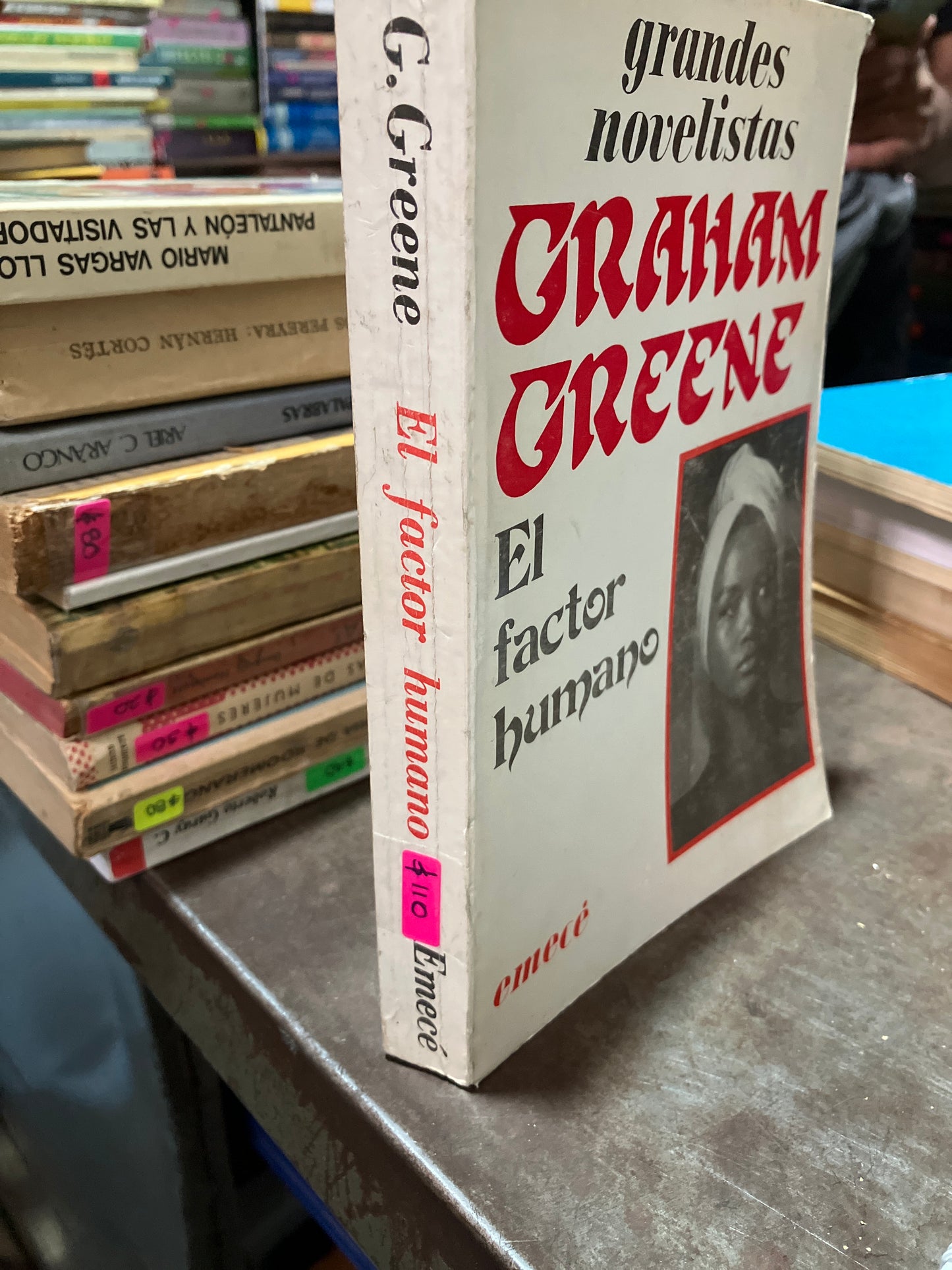 EL FACTOR HUMANO POR GRAHAM GREENE USADO NOVELAS ALDAMA