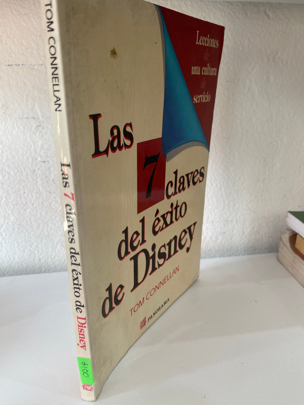 LAS 7 CLAVES DEL EXITO DE DISNEY POR TOM CONNELLAN USADO SUPERACION PERSONAL JUAREZ 515