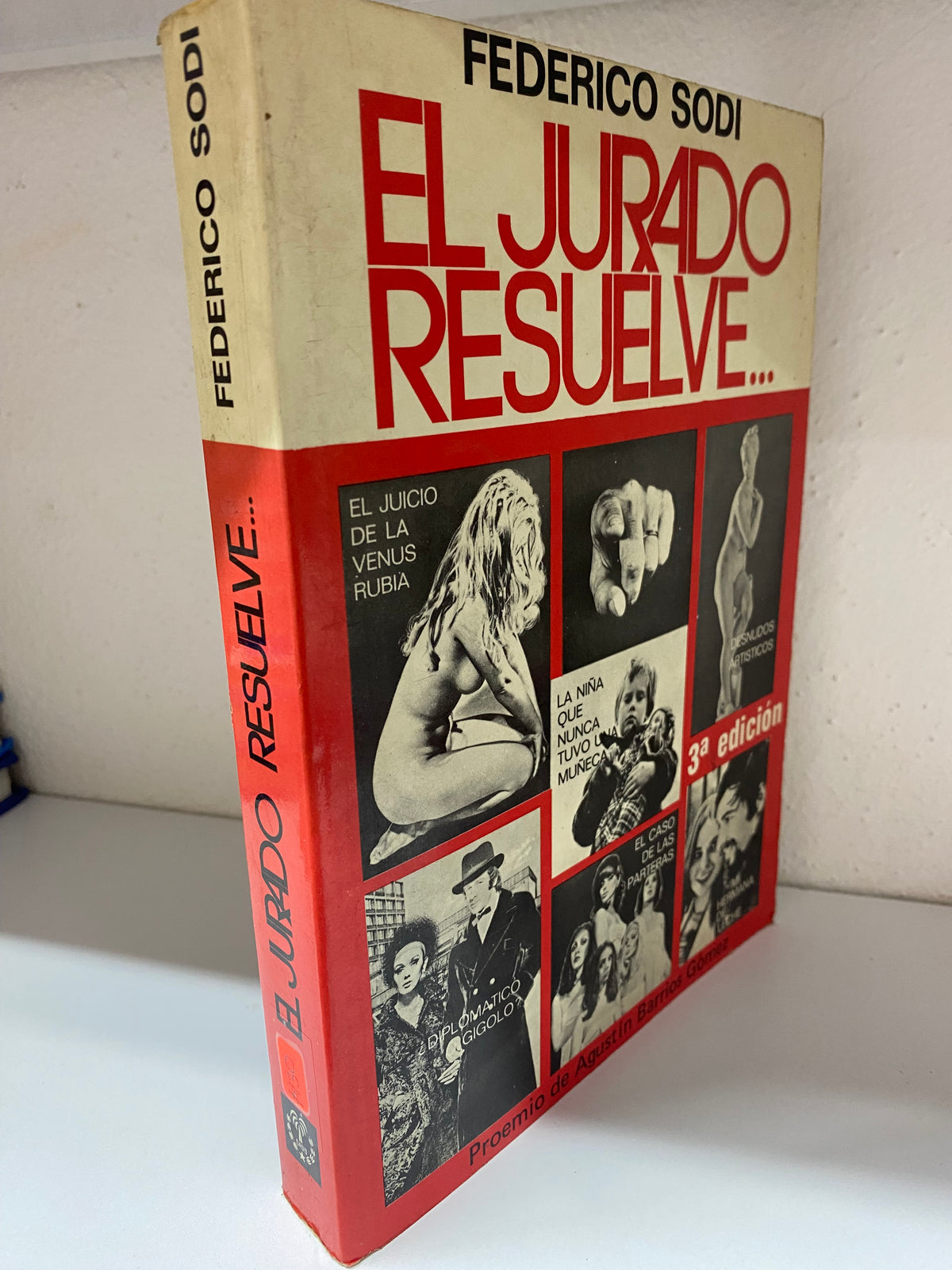 EL JURADO RESUELVE FEDERICO SODI USADO NOVELA JUAREZ 515
