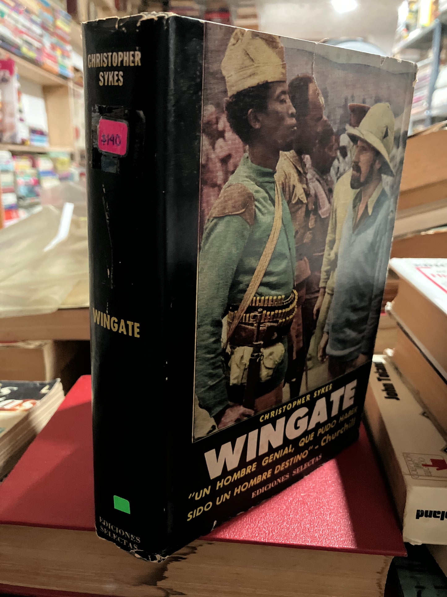 WINGATE POR CHRISTOPHER SYKES USADO NOVELA ALDAMA