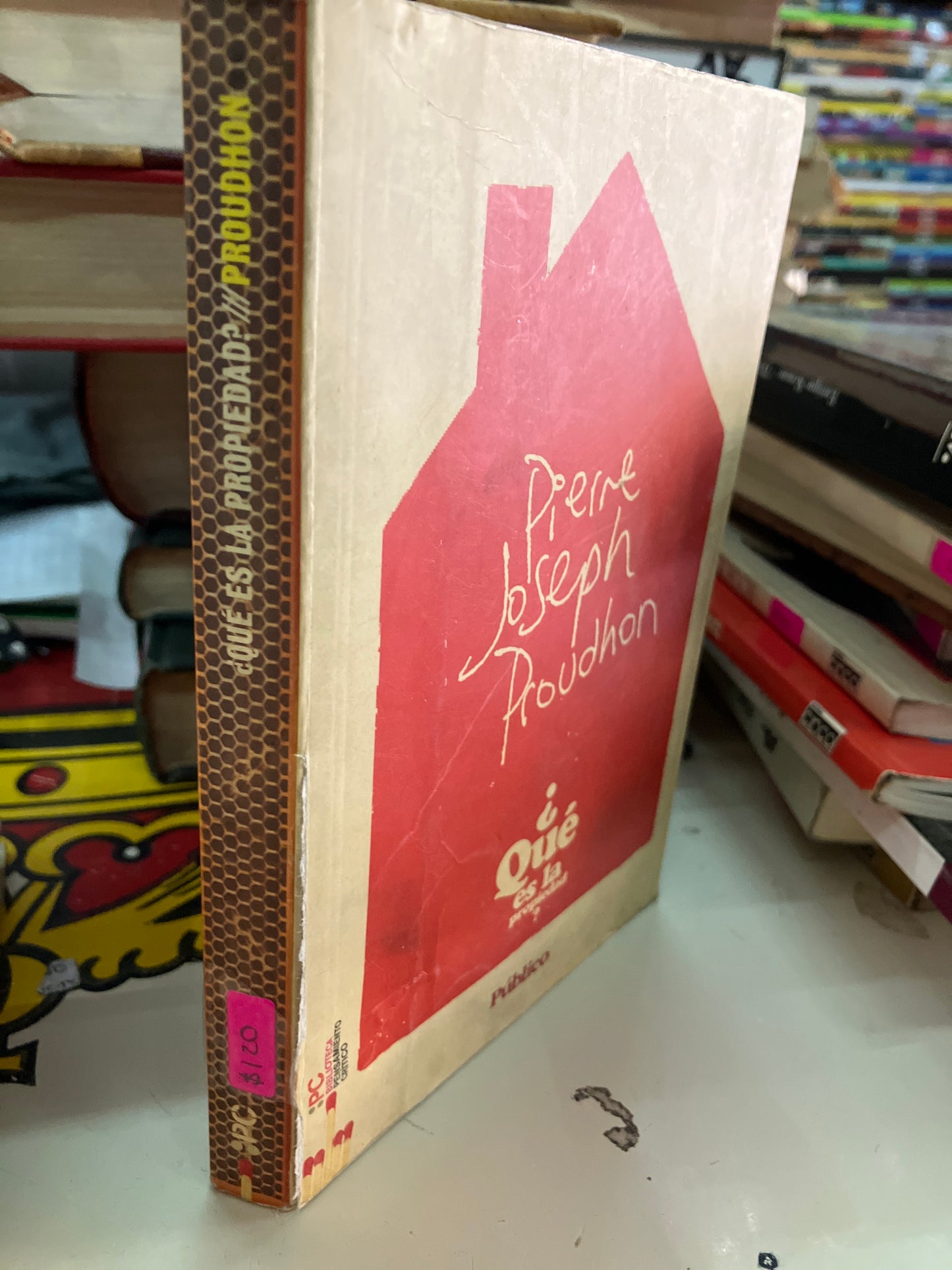 QUE ES LA PROPIEDAD POR PIERRE JOSEPH PROUDHON USADO HISTORIA LITERARIO 207