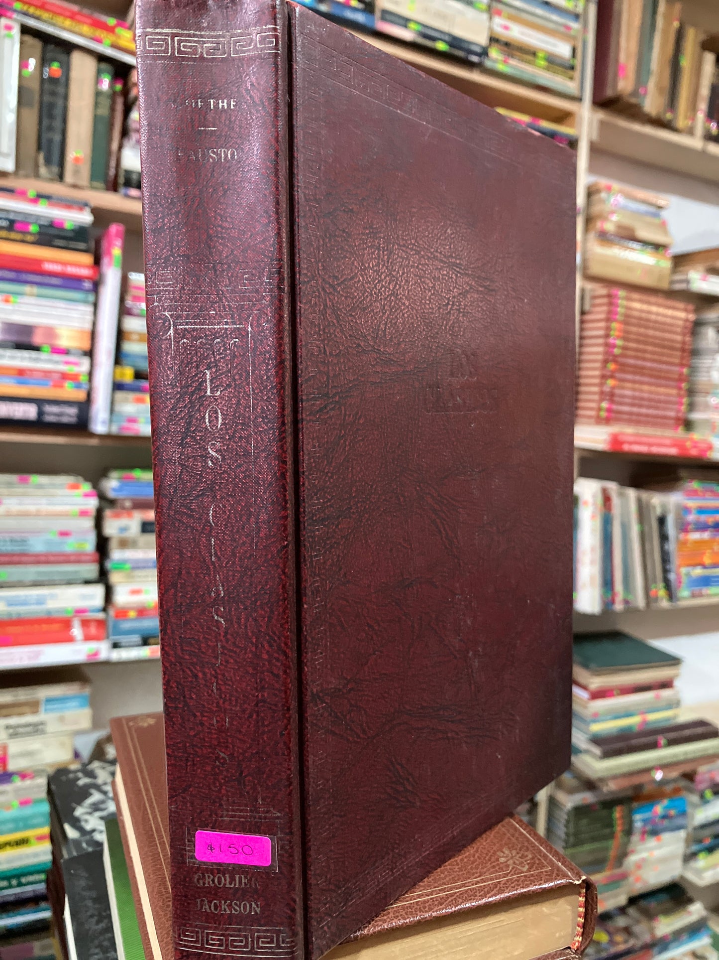 FAUSTO POR GOETHE USADO NOVELAS ALDAMA