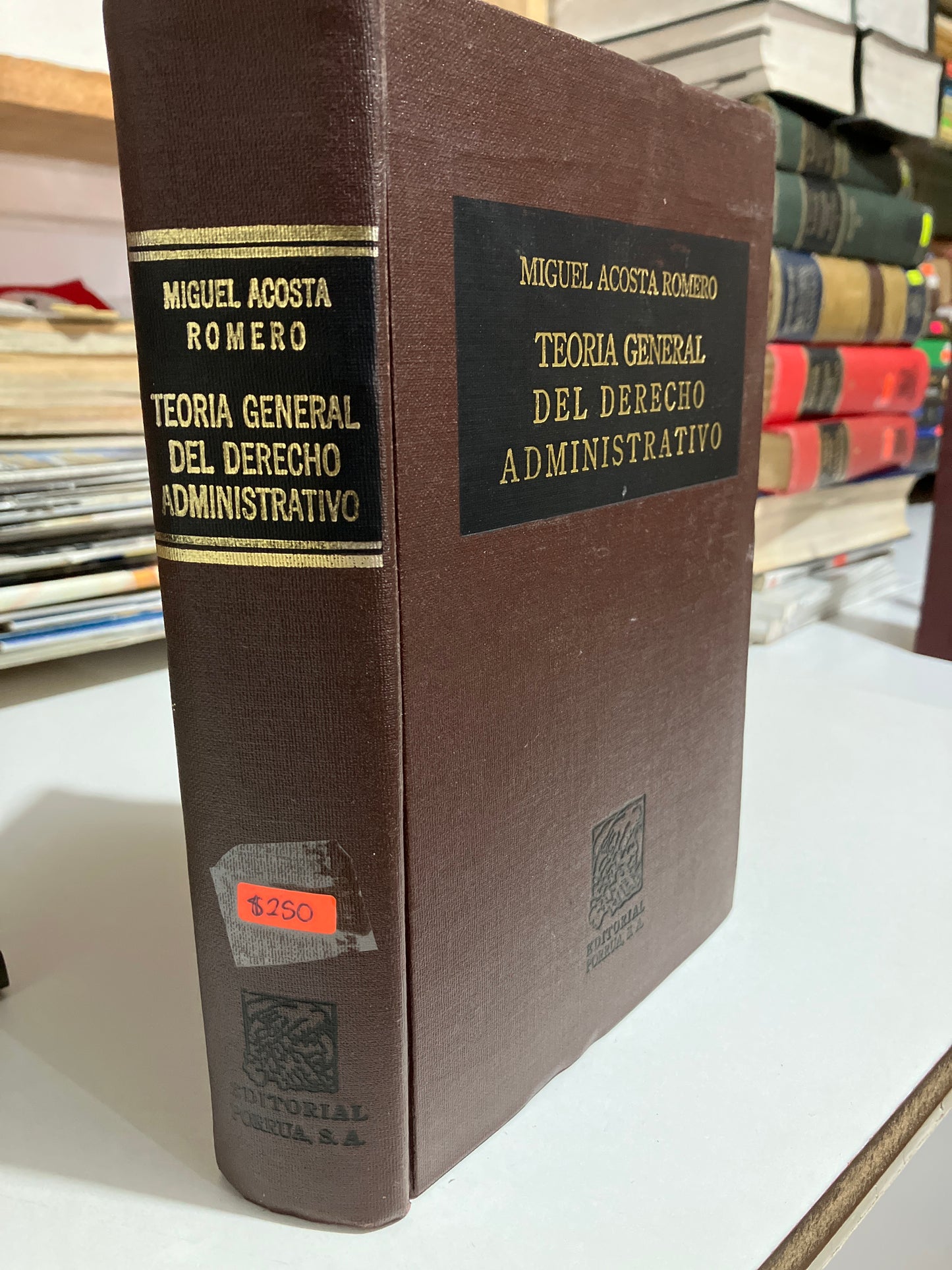 TEORÍA GENERAL DEL DERECHO ADMINISTRATIVO POR MIGUEL ACOSTA ROMERO USADO DERECHO JUAREZ