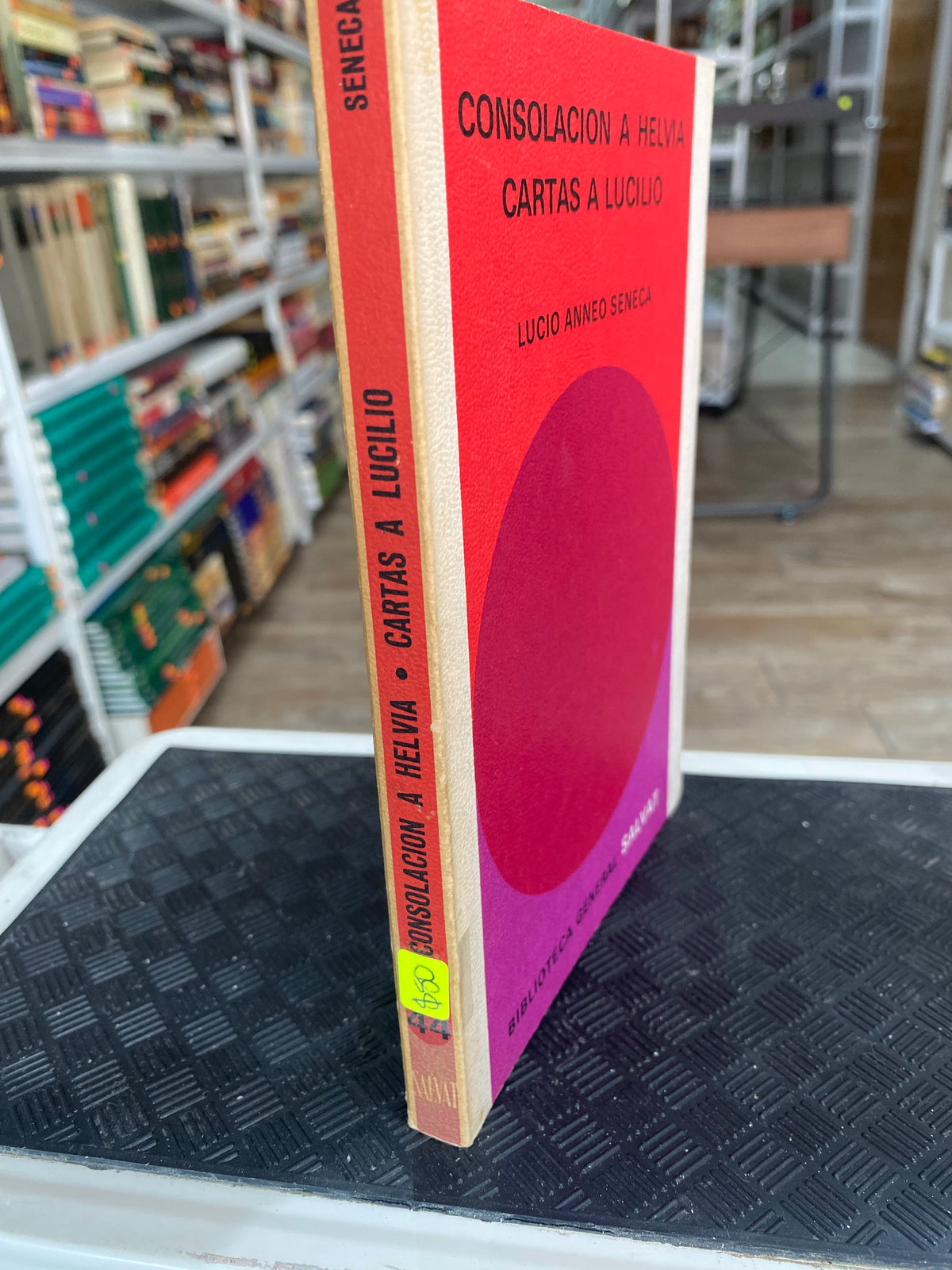 CONSOLACION A HELVIA CARTAS A LUCILIO SENECA USADO NOVELAS JUAREZ 515