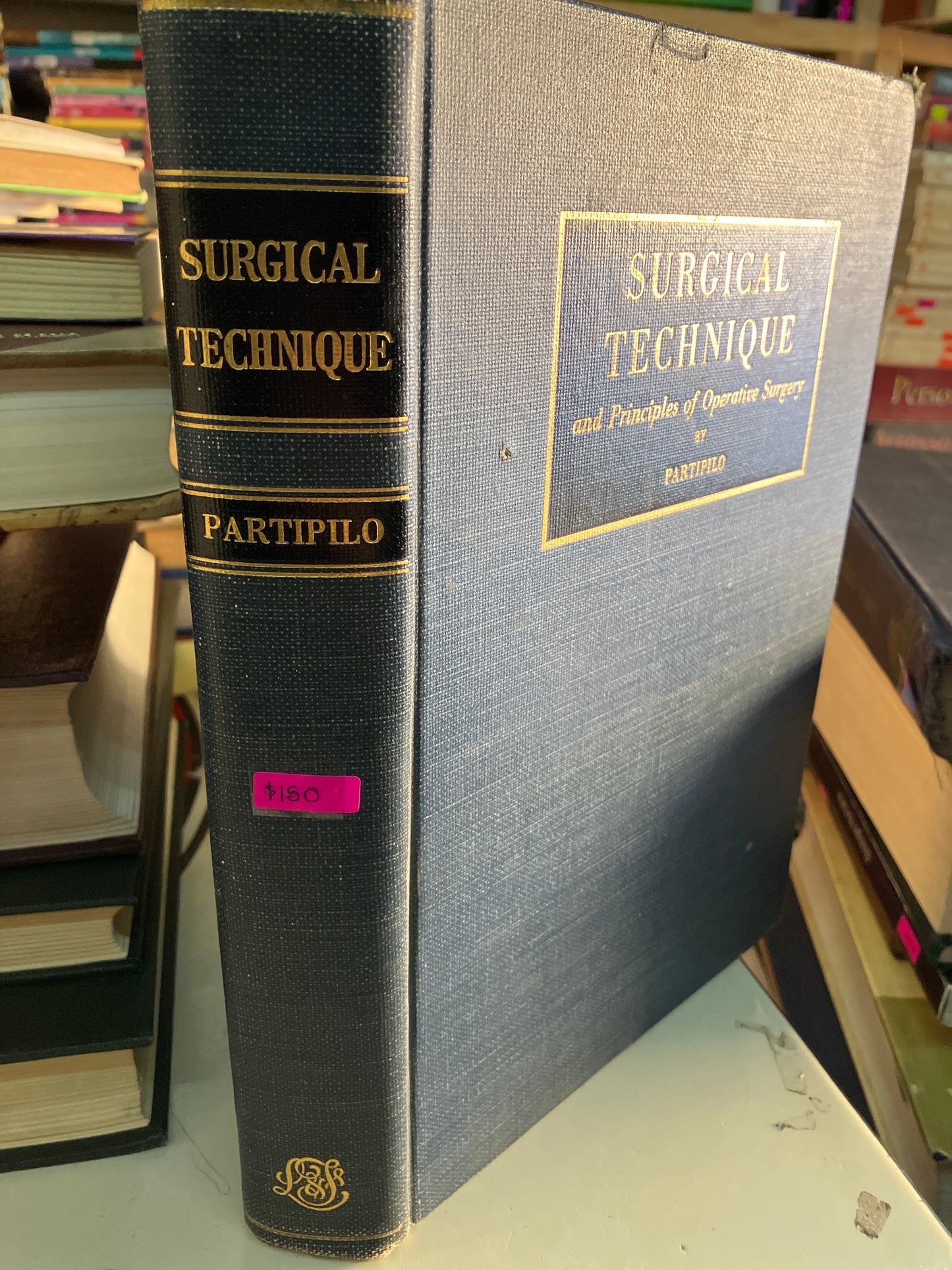 SURGIAL TECHNIQUE AND PRINCIPLES OF OPERATIVE SURGERY BY PARTIPILO USADO MEDICINA LITERARIO 207
