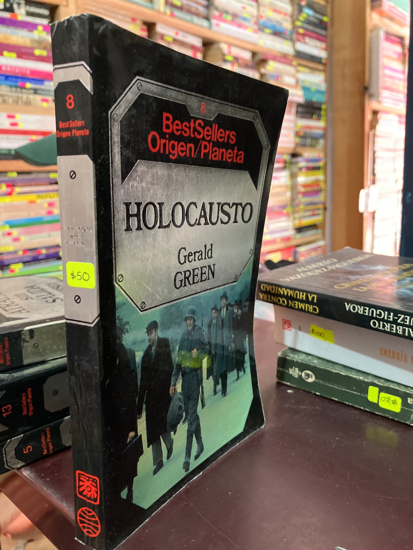 HOLOCAUSTO POR GERALD GREEN USADO NOVELA LITERARIO 305