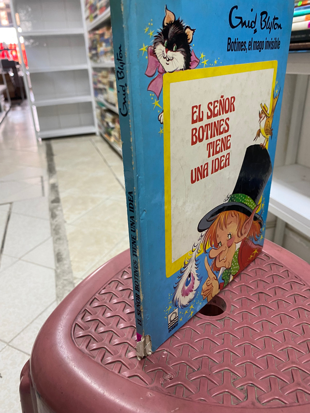 EL SEÑOR BOTINES TIENE UNA IDEA GNID BLYTON USADO INFANTIL JUAREZ 515