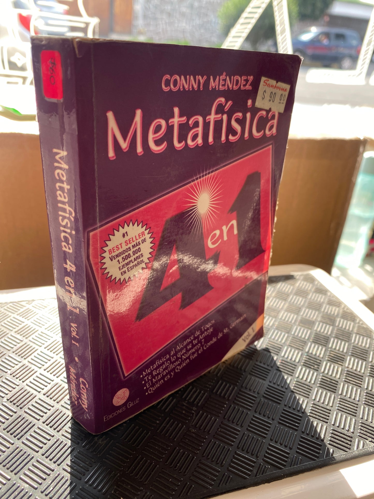 METAFISICA 4 EN 1 POR CONNIE MENDEZ USADO SUPERACION PERSONAL JUAREZ 515 