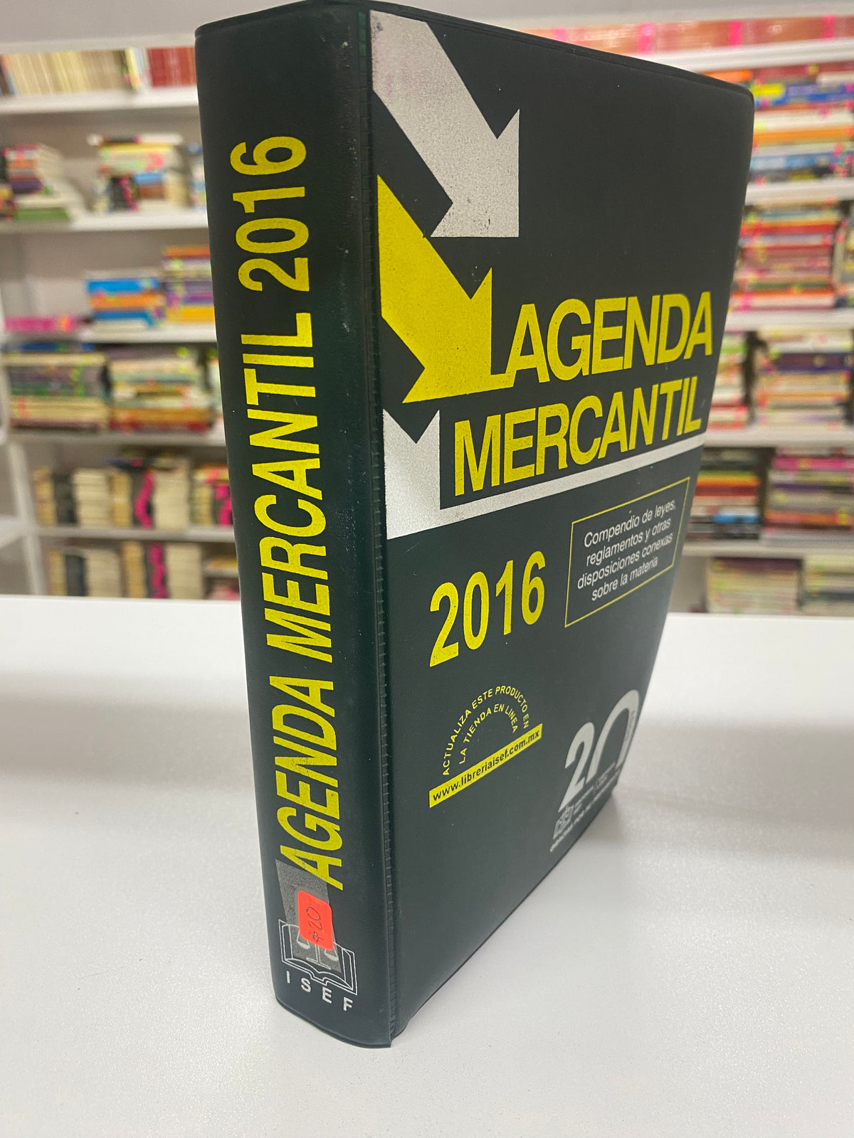 AGENDA MERCANTIL 2016 INSTITUTO SUPERIOR DE ESTUDIOS FISCALES USADO DERECHO JUAREZ 515