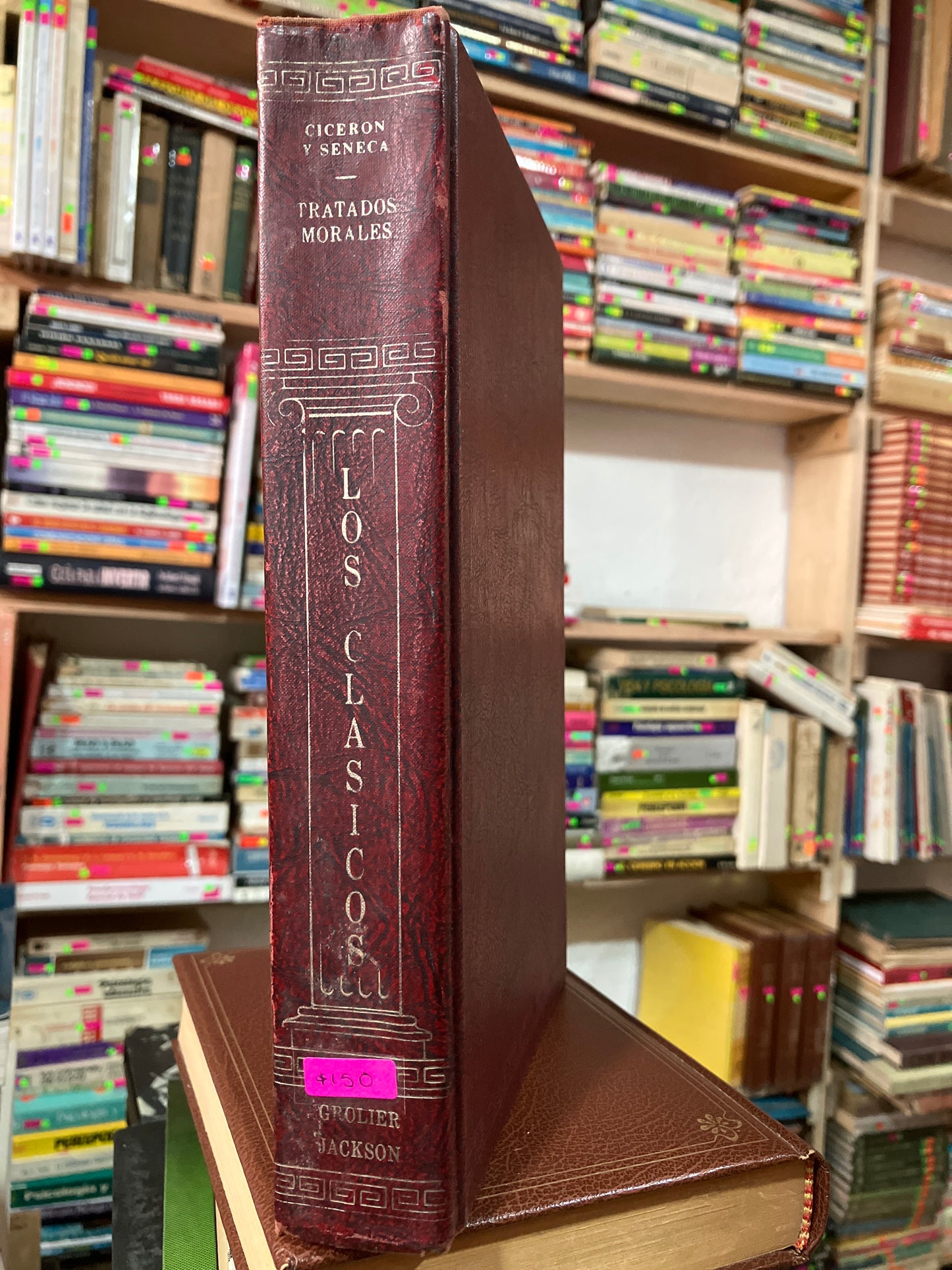 TRATADOS MORALES POR CICERÓN Y SENECA USADO NOVELAS ALDAMA