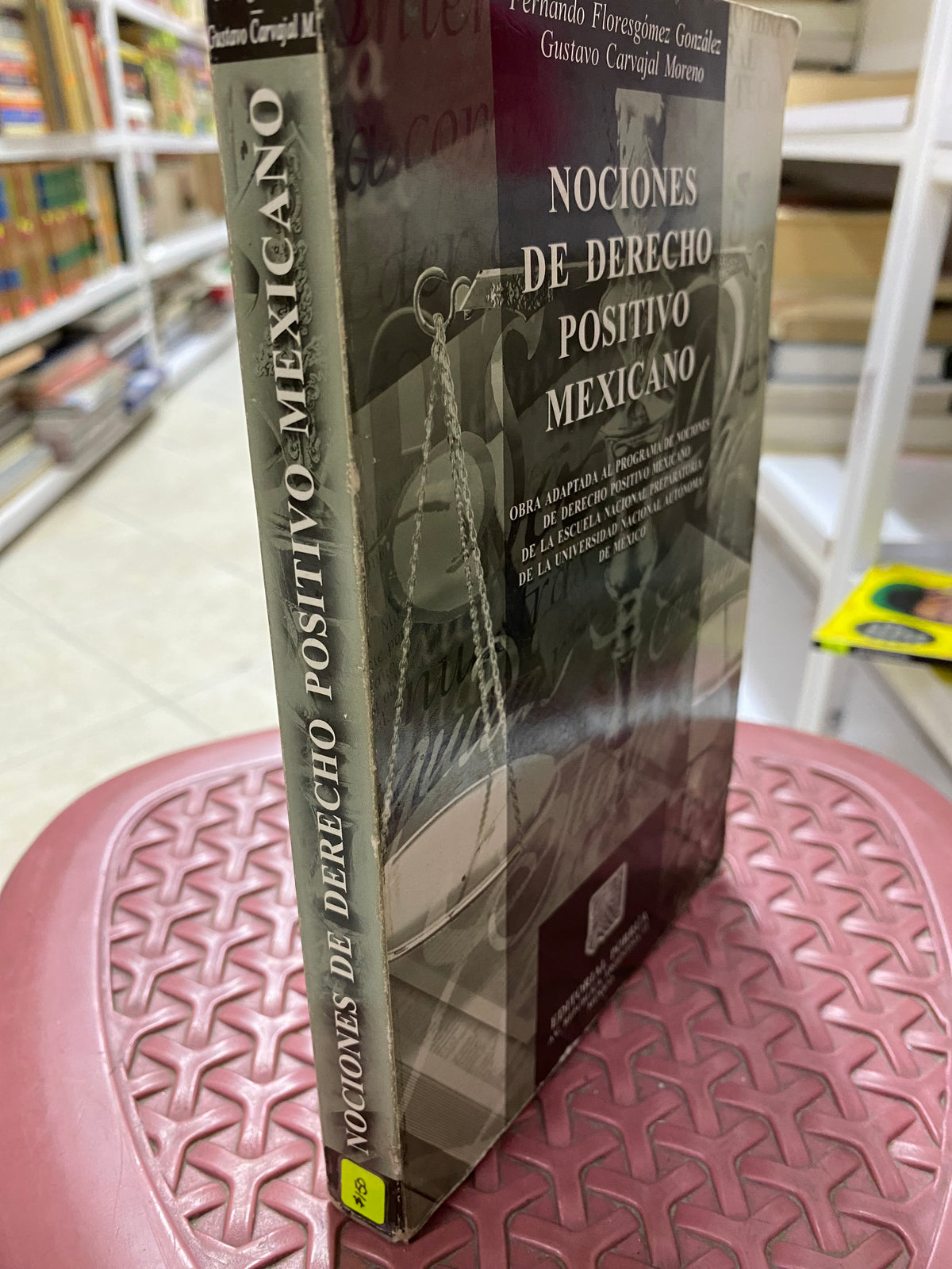 NOCIONES DE DERECHO POSITIVO MEXICANO POR FERNANDO FLORESGOMEZ GONZALEZ USADO DERECHO JUAREZ 515