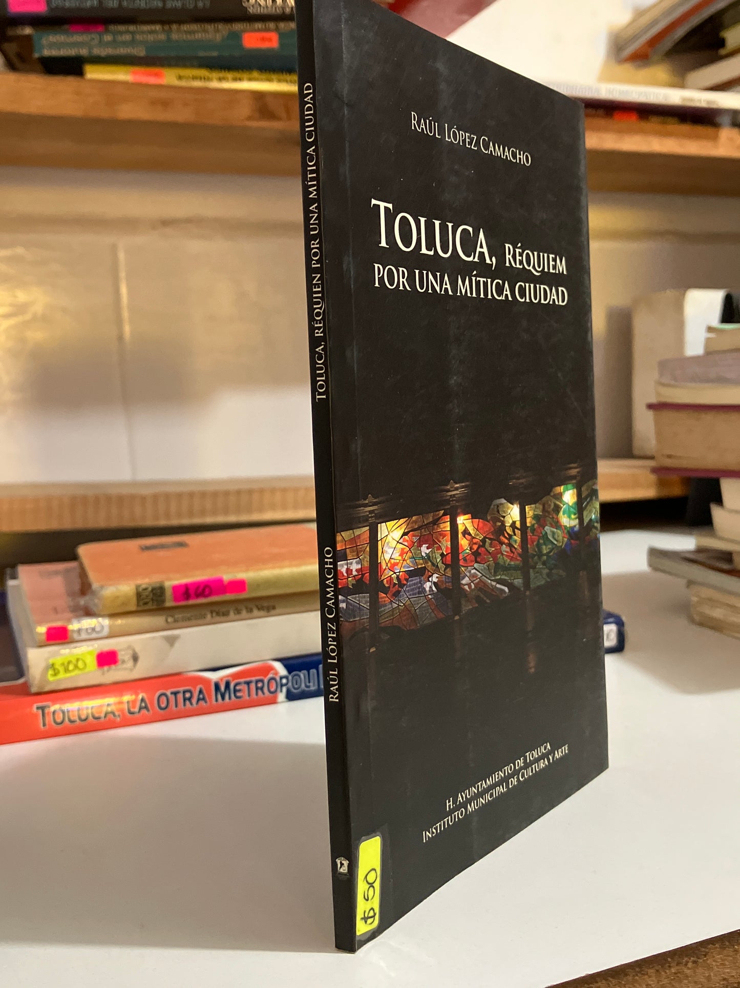 TOLUCA RÉQUIEM POR UNA MÍTICA CIUDAD POR RAÚL LÓPEZ CAMACHO USADO EDOMEX JUAREZ