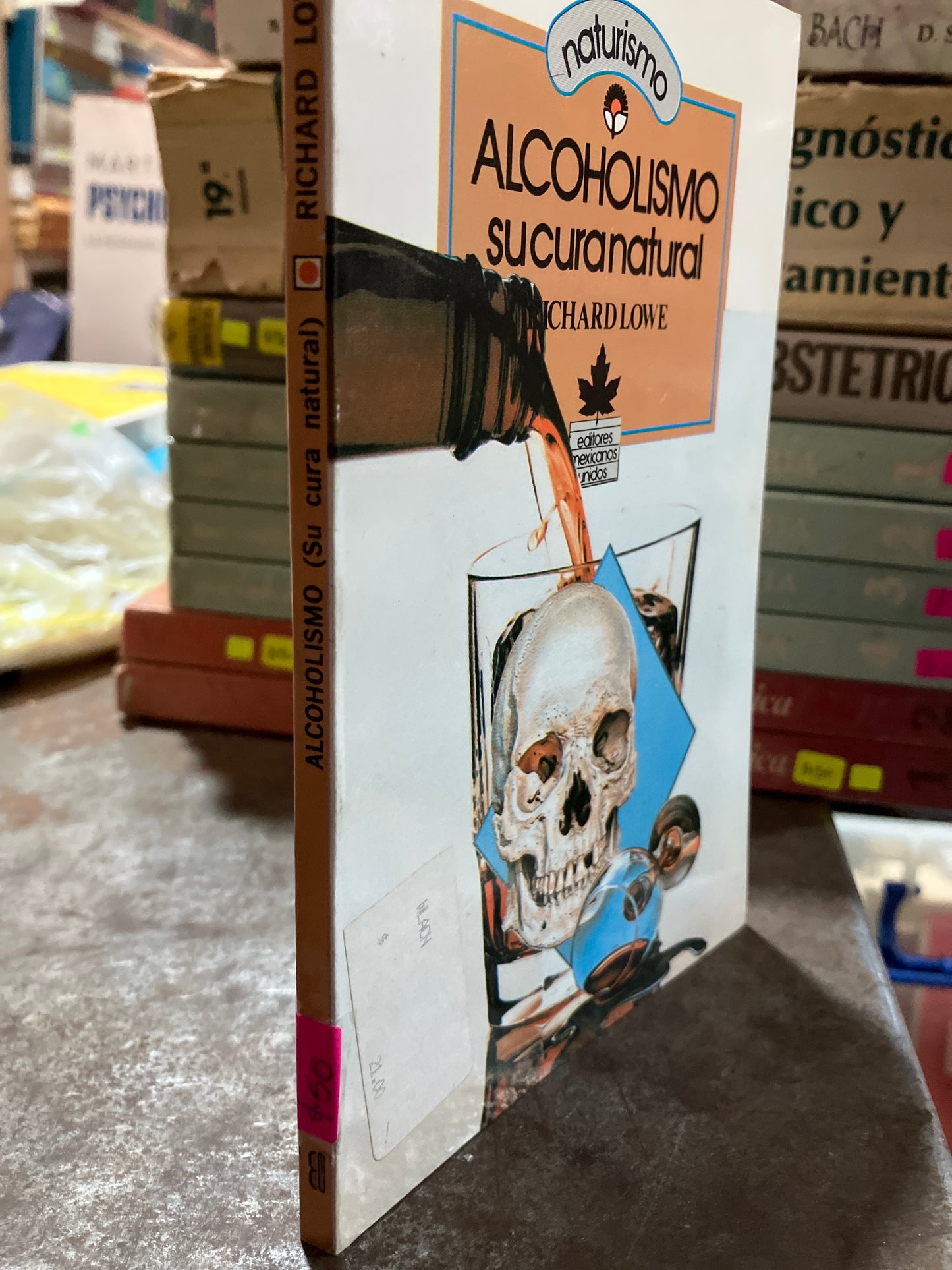 ALCOHOLISMO SU CURA NATURAL POR RICHARD LOWE USADO SALUD ALDAMA