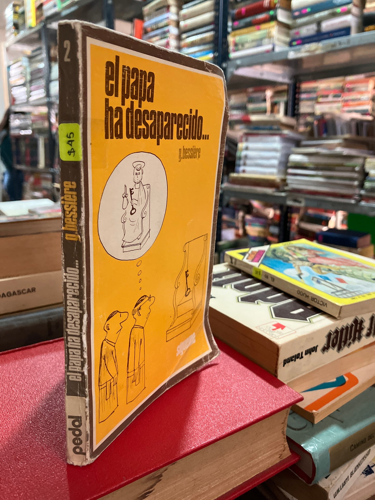 EL PAPA HA DESAPARECIDO POR G BESSIERE USADO NOVELA ALDAMA