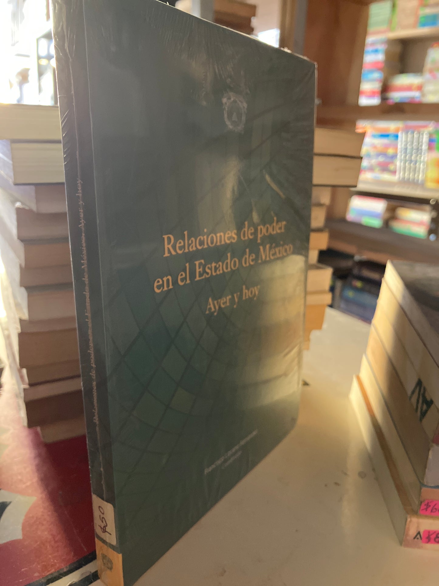 RELACIONES DE PODER EN EL ESTADO DE MÉXICO POR FRANCISCO LIZCANO FERNANDEZ USADO POLÍTICA LITERARIO 207