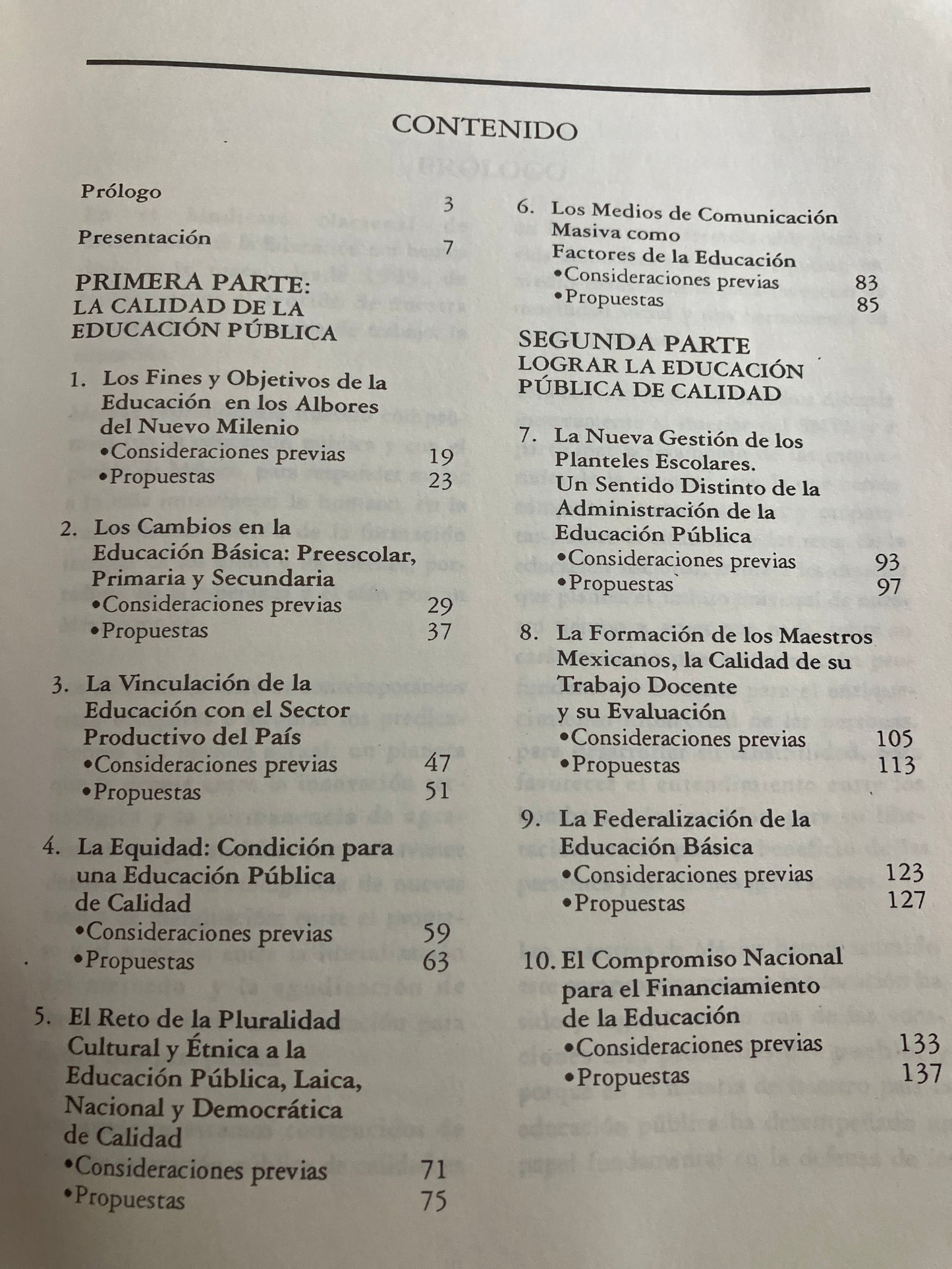PROPUESTAS PARA ASEGURAR LA CALIDAD DE LA EDUCACION PUBLICA USADO EDUCACION ALDAMA