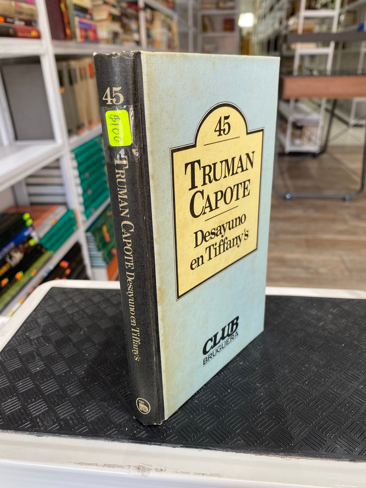 TRUMAN CAPOTE DESAYUNO EN TIFFANYS USADO NOVELAS JUAREZ 515