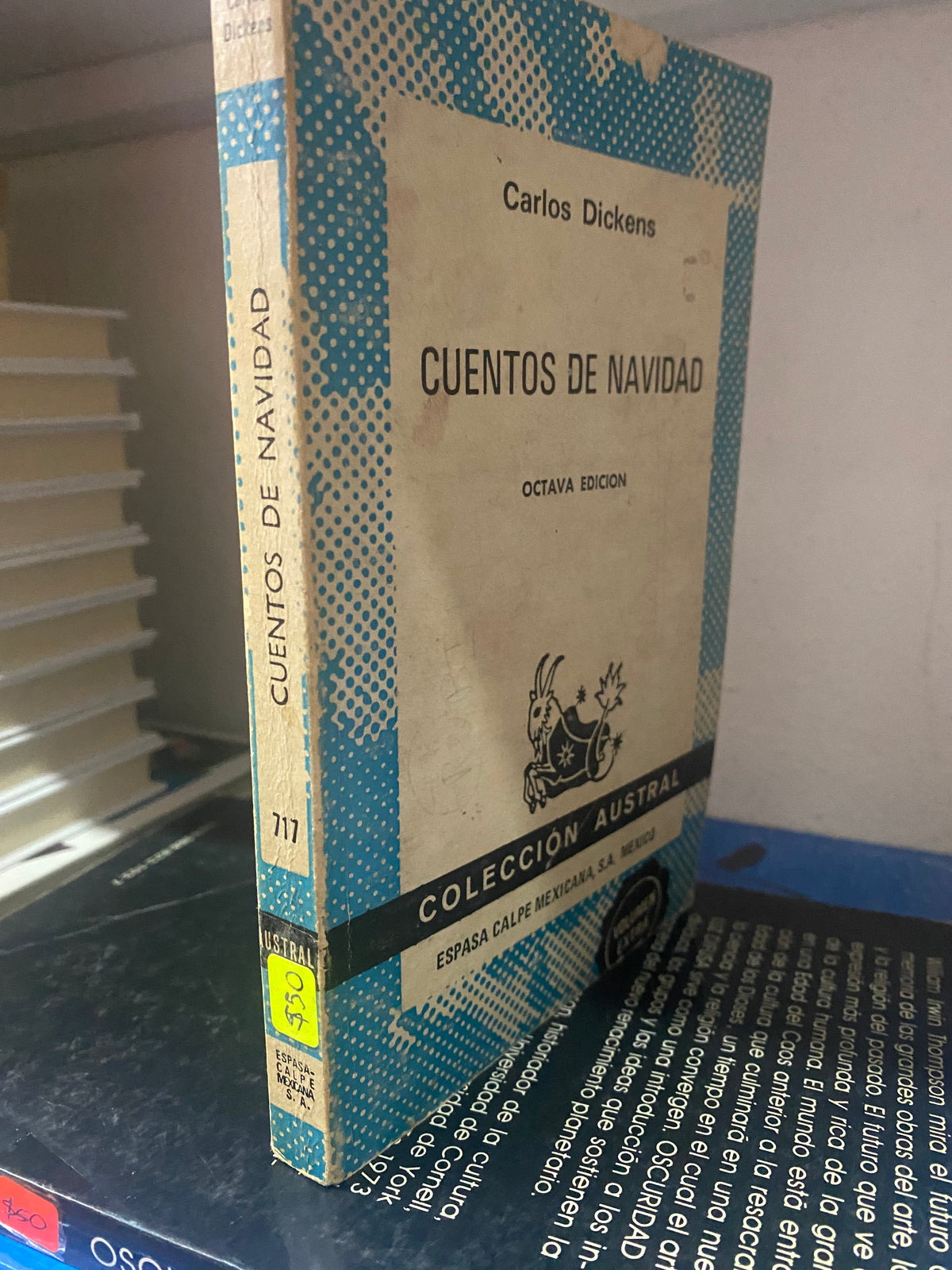 CUENTOS DE NAVIDAD CARLOS DICKENS USADO NOVELA JUAREZ 515