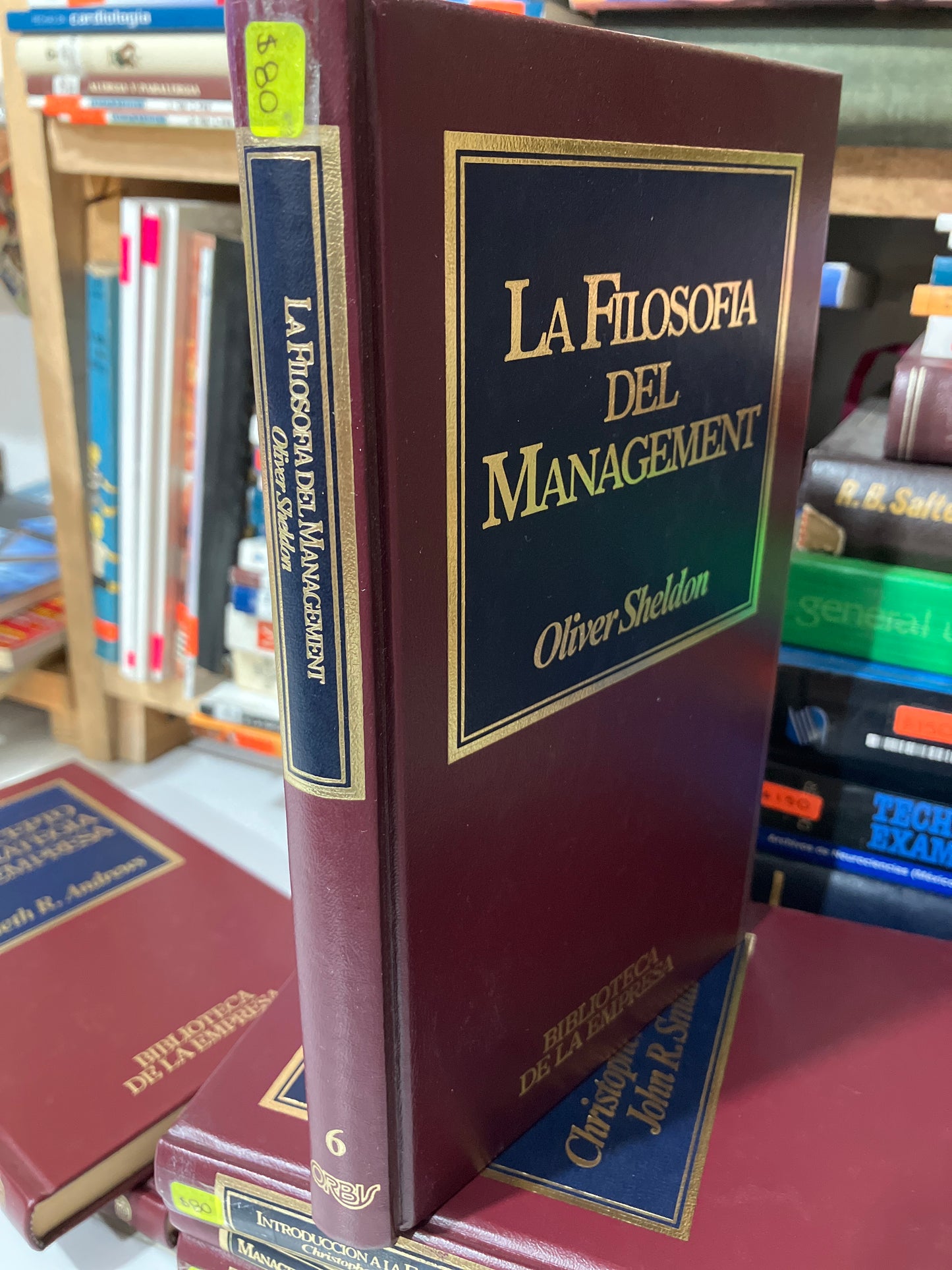 LA FILOSOFIA DEL MANAGEMENT POR OLIVER SHELDON USADO ADMINISTRACIÓN JUAREZ