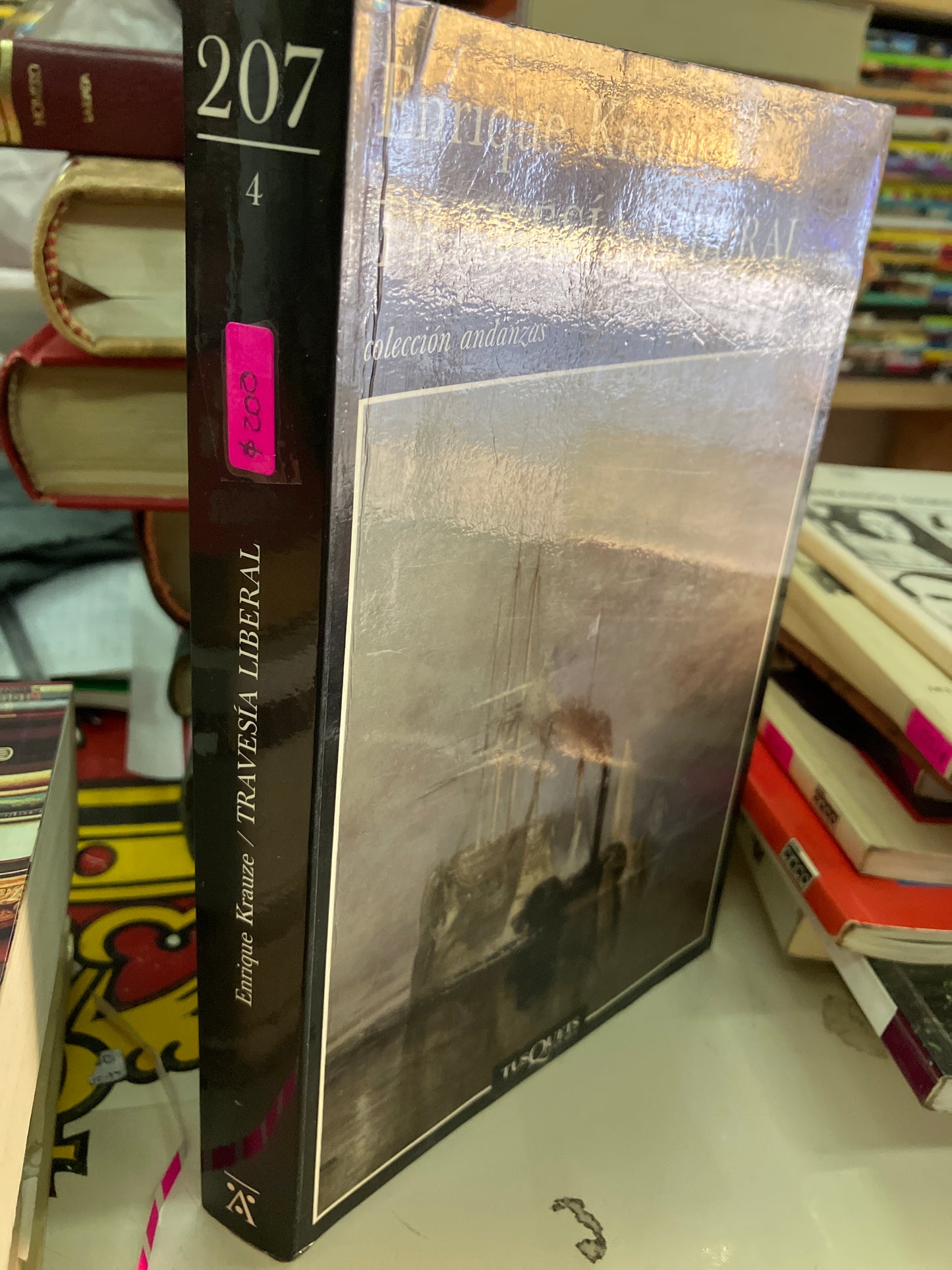 TRAVESÍA LIBERAL POR ENRIQUE KRAUZE USADO HISTORIA LITERARIO 207