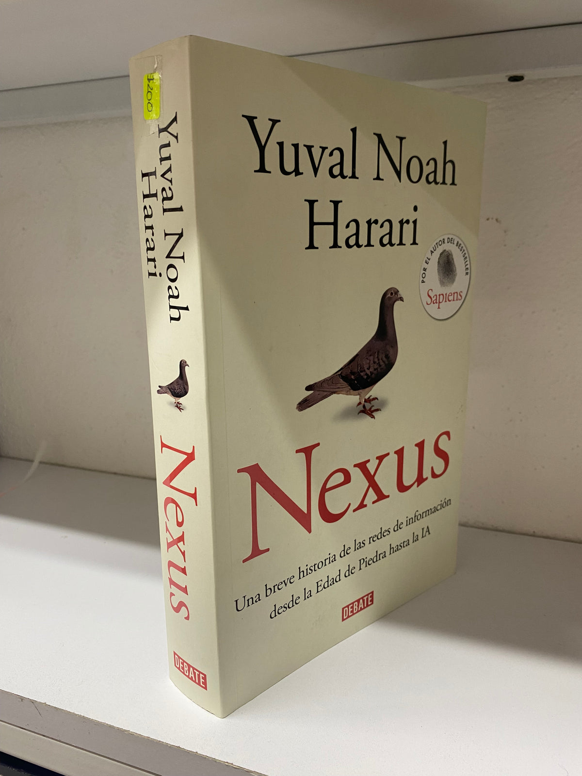 YUVAL NOAH HARARI NEXUS USADO NOVELA JUAREZ 515