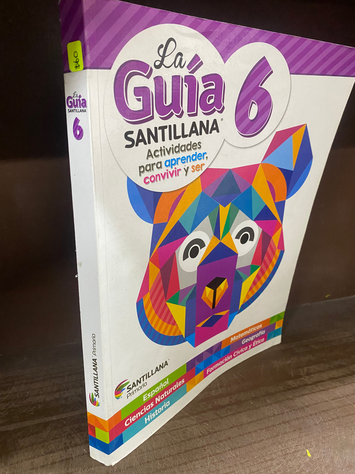 LA GUIA 6 SANTILLANA PRIMARIA VARIOS AUTORES USADO EDUCACION JUAREZ 515