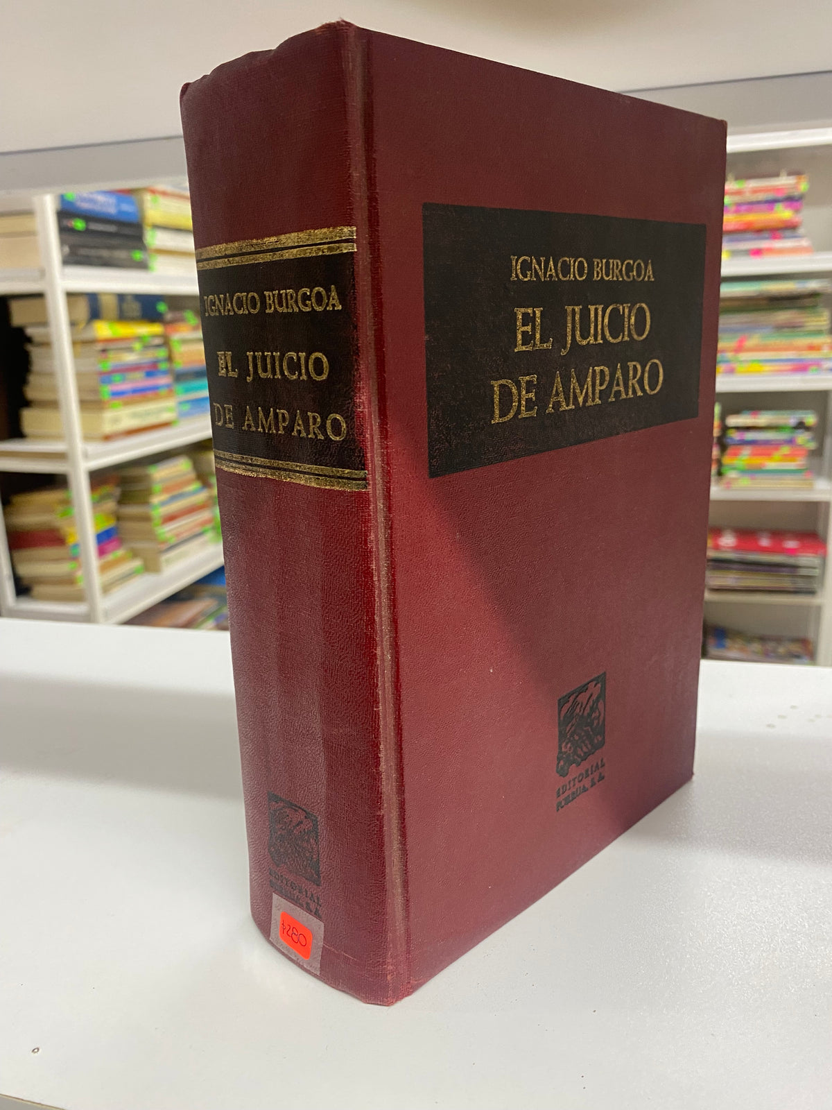 IGNACIO BURGOA EL JUICIO DE AMPARO USADO DERECHO JUAREZ 515