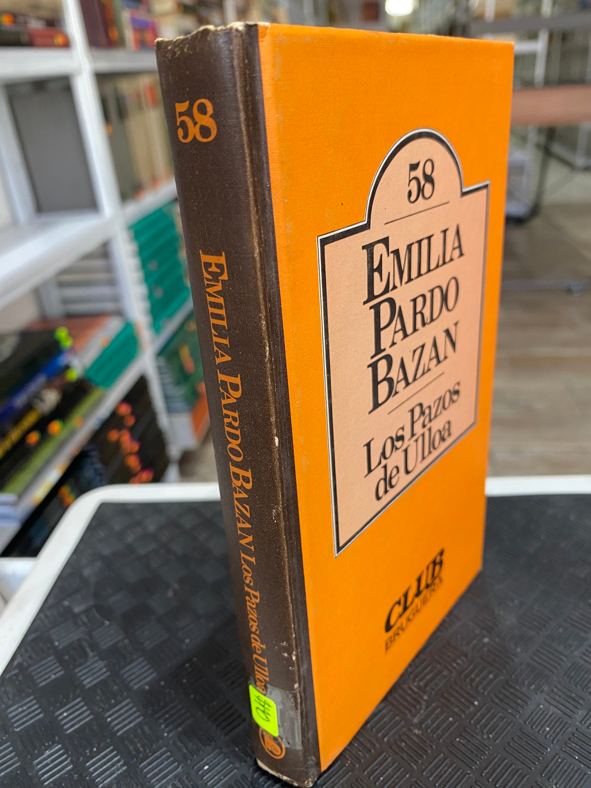 LOS PASOS DE ULLOA POR EMILIA PARDO BAZAN USADO NOVELA JUAREZ 515
