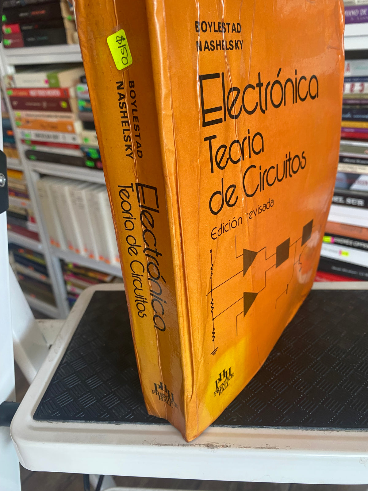 ELECTRONICA TEORIA DE CIRCUITOS BOYLESTAD NASHELSKY USADO ELECTRICIDAD JUAREZ 515
